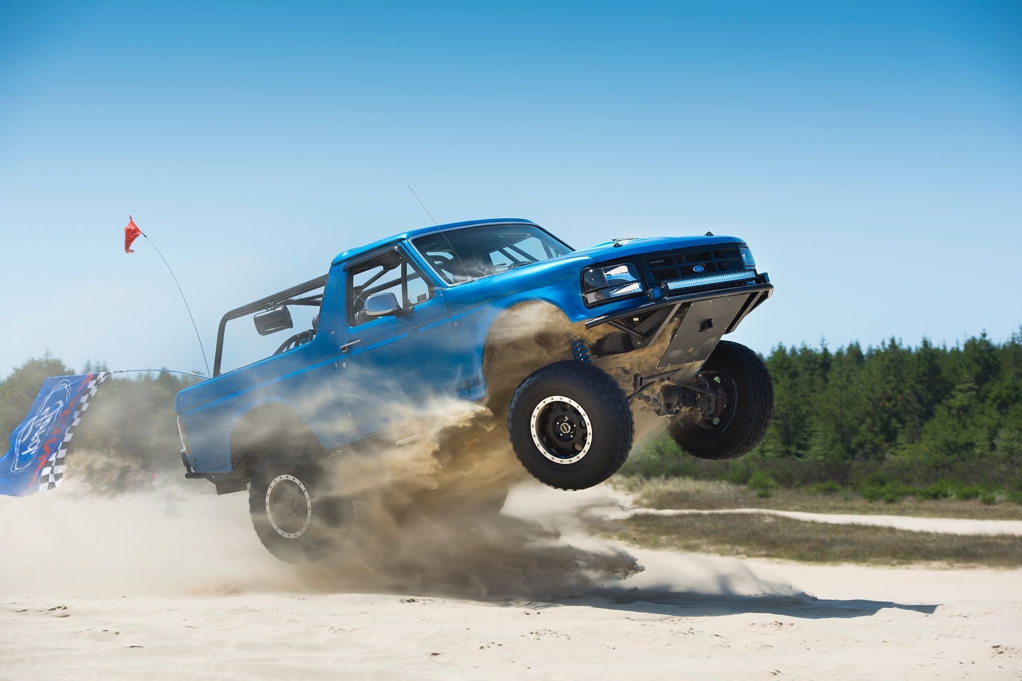 custom, 1983, pre-runner, offroad, pickup, ford, 4x4, bronco, truck, 1080P, HD Wallpaper