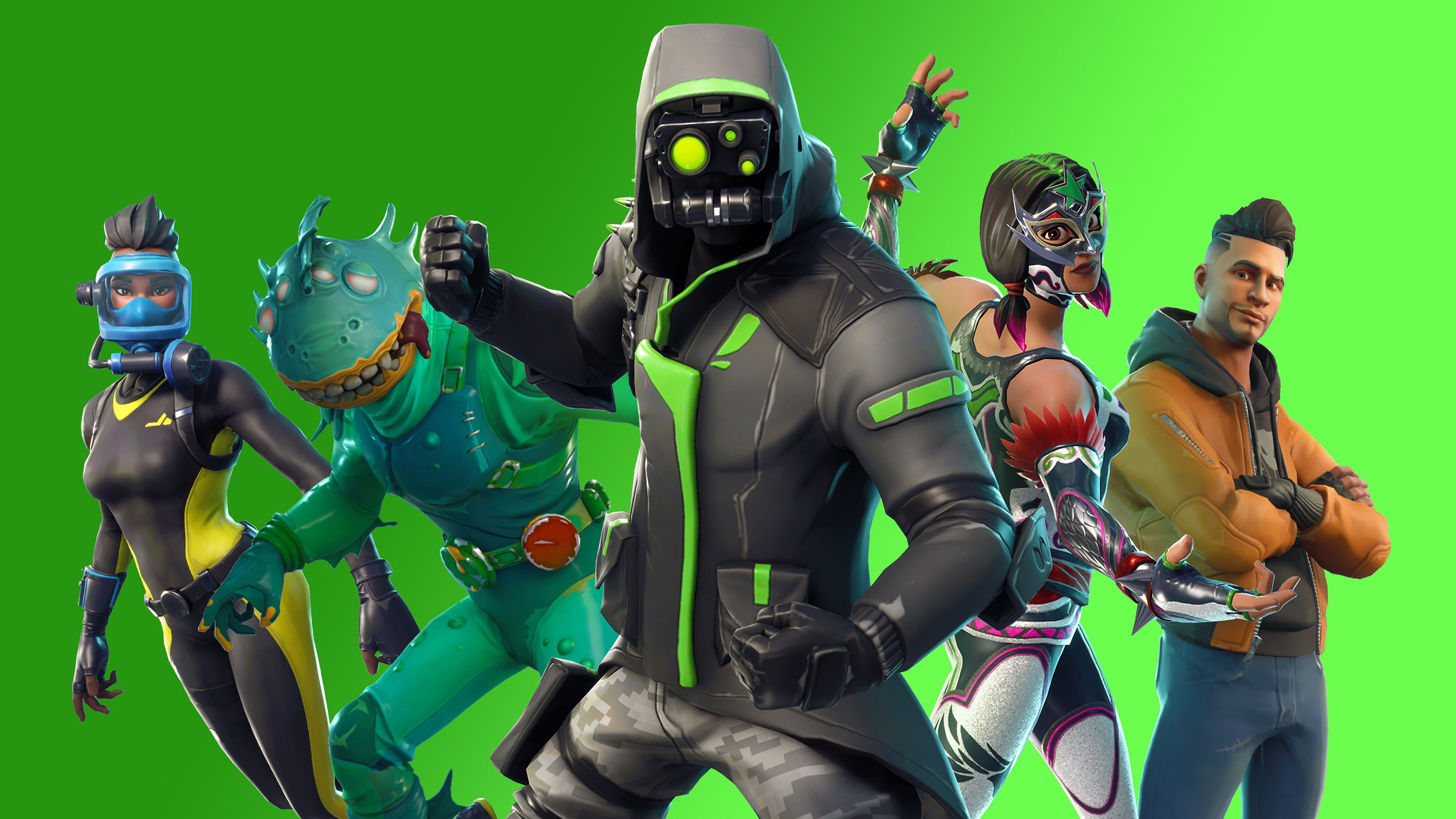 fortnite, battle, season, royale, 4K, HD Wallpaper