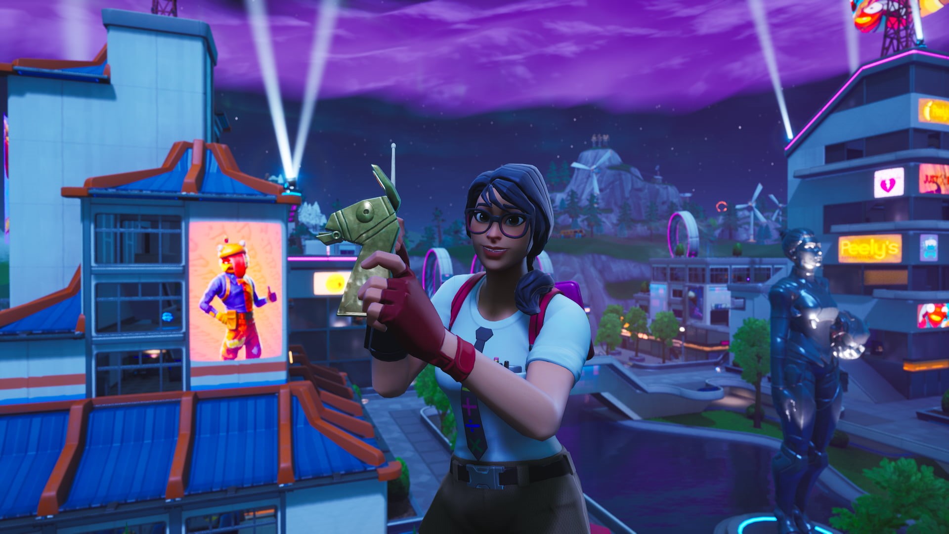 Fortnite Battle Royale, 1080P, Neo Tilted, Video Game, Fortnite, HD Wallpaper