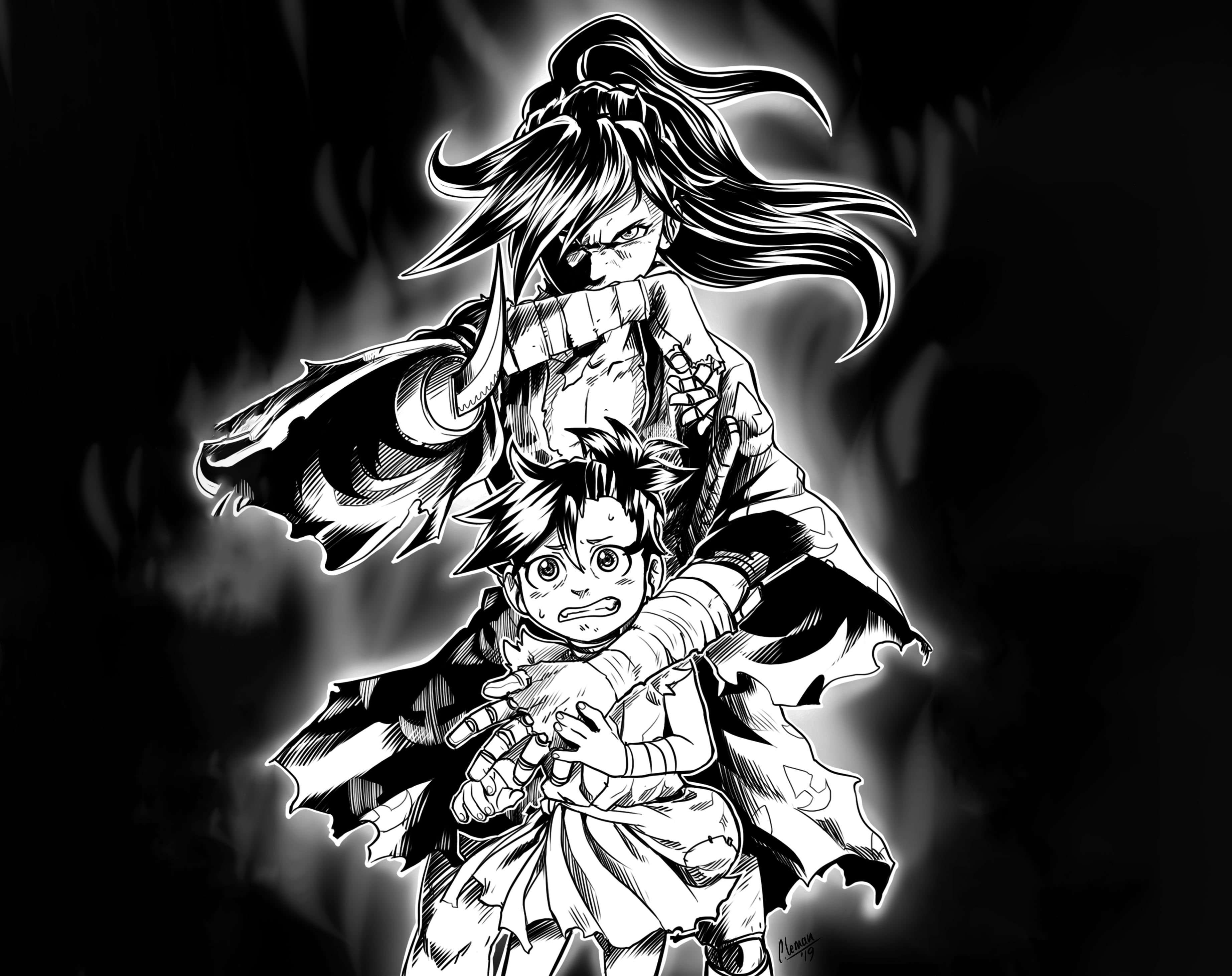 Dororo (Anime), Anime, Dororo, 2K, Dororo (Dororo), Hyakkimaru (Dororo), HD Wallpaper