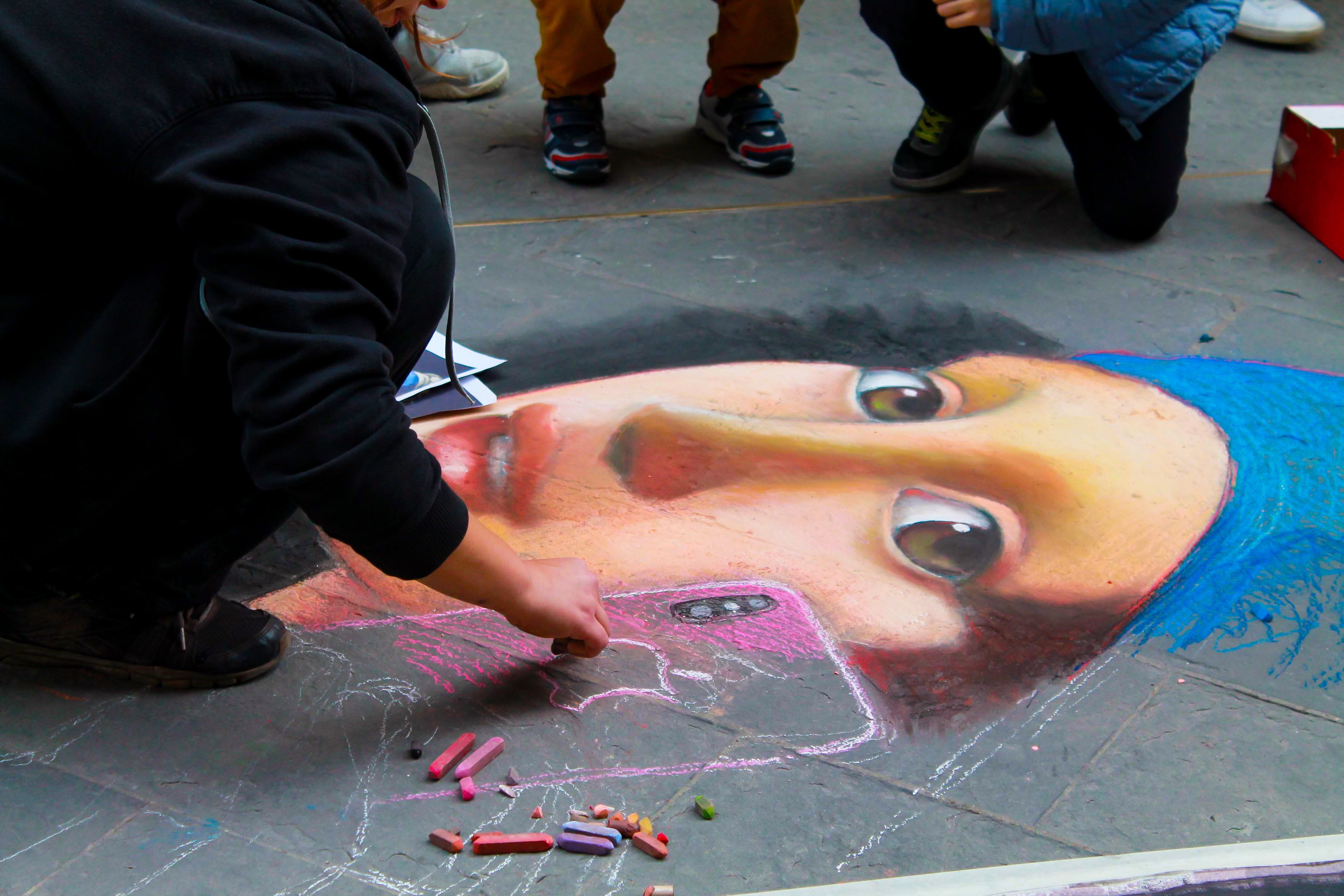 street photography, group of people, italy, colours, lifestyles, body part, street artist, art and craft, panel, occupation, modern, florence, people, florence, HD Wallpaper