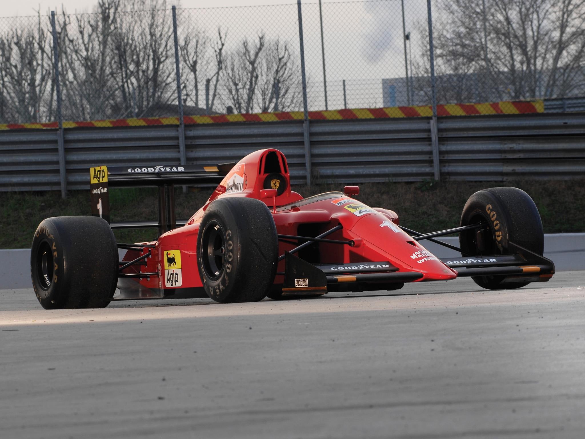ferrari, pictures, race, 1990, formula, 1080P, racing, HD Wallpaper