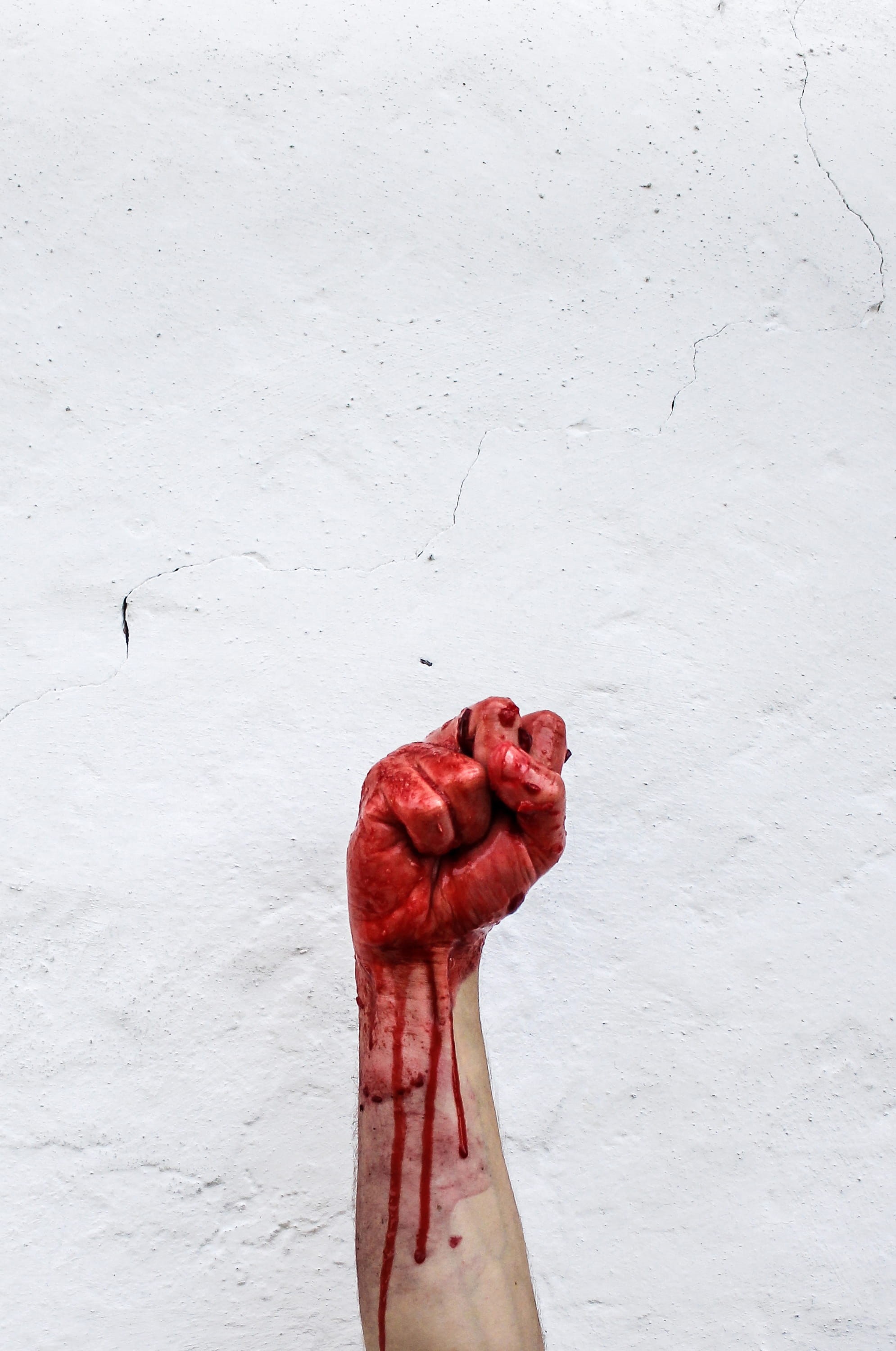 body part, wall - building feature, hand, nature, powerful, liquid, close-up, cherry, fruit, real people, human hand, juice, crack, blood, raishing, revolution, Phone HD Wallpaper