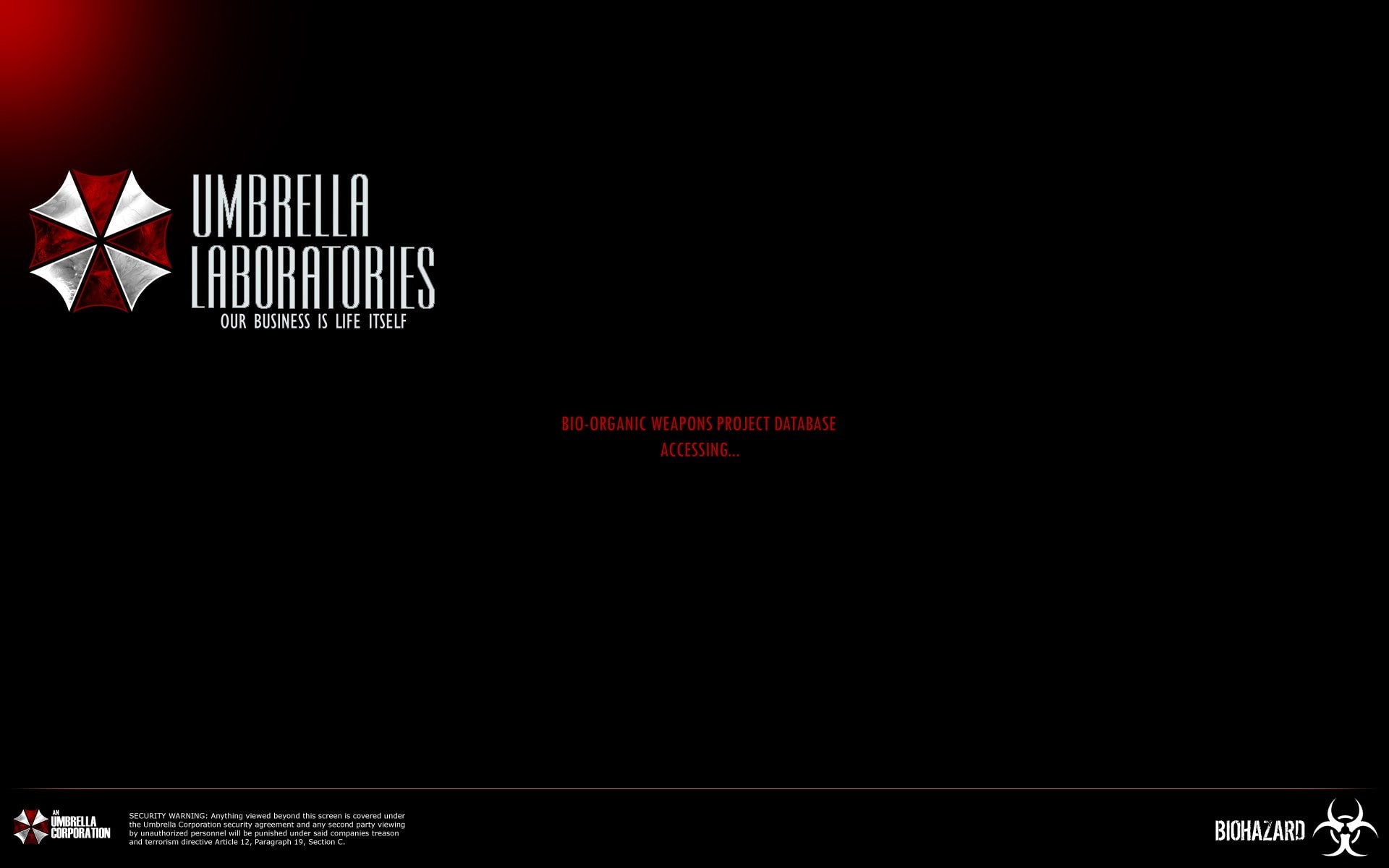 games, evil, umbrella, resident, 1080P, movies, corp, video, HD Wallpaper