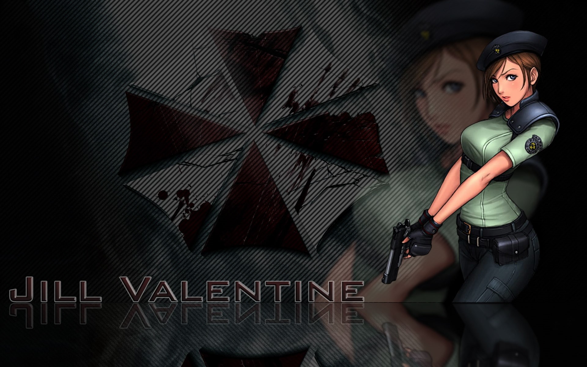 Video Games, umbrella, corp, valentine, jill, resident, 1080P, hd, Resident Evil, evil, art, x, games, video, HD Wallpaper