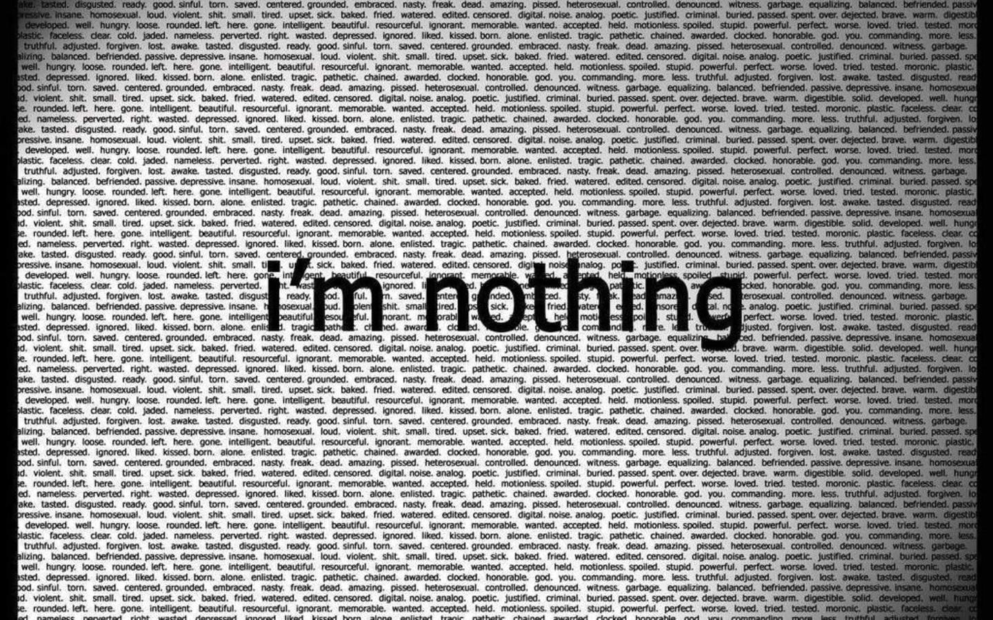 demotivational, typography, 720P, minimalism, HD Wallpaper