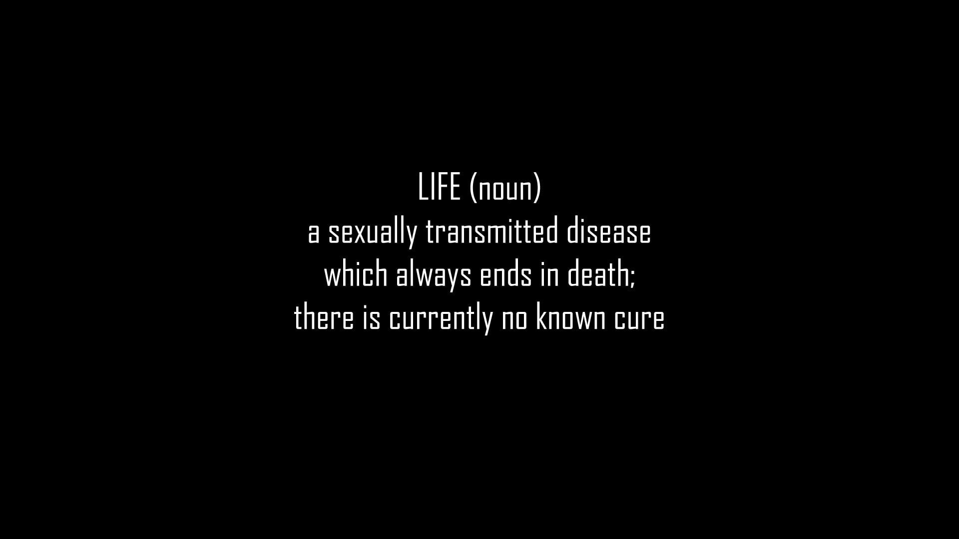 quote minimalism life black background demotivational motivational, 1080P, HD Wallpaper