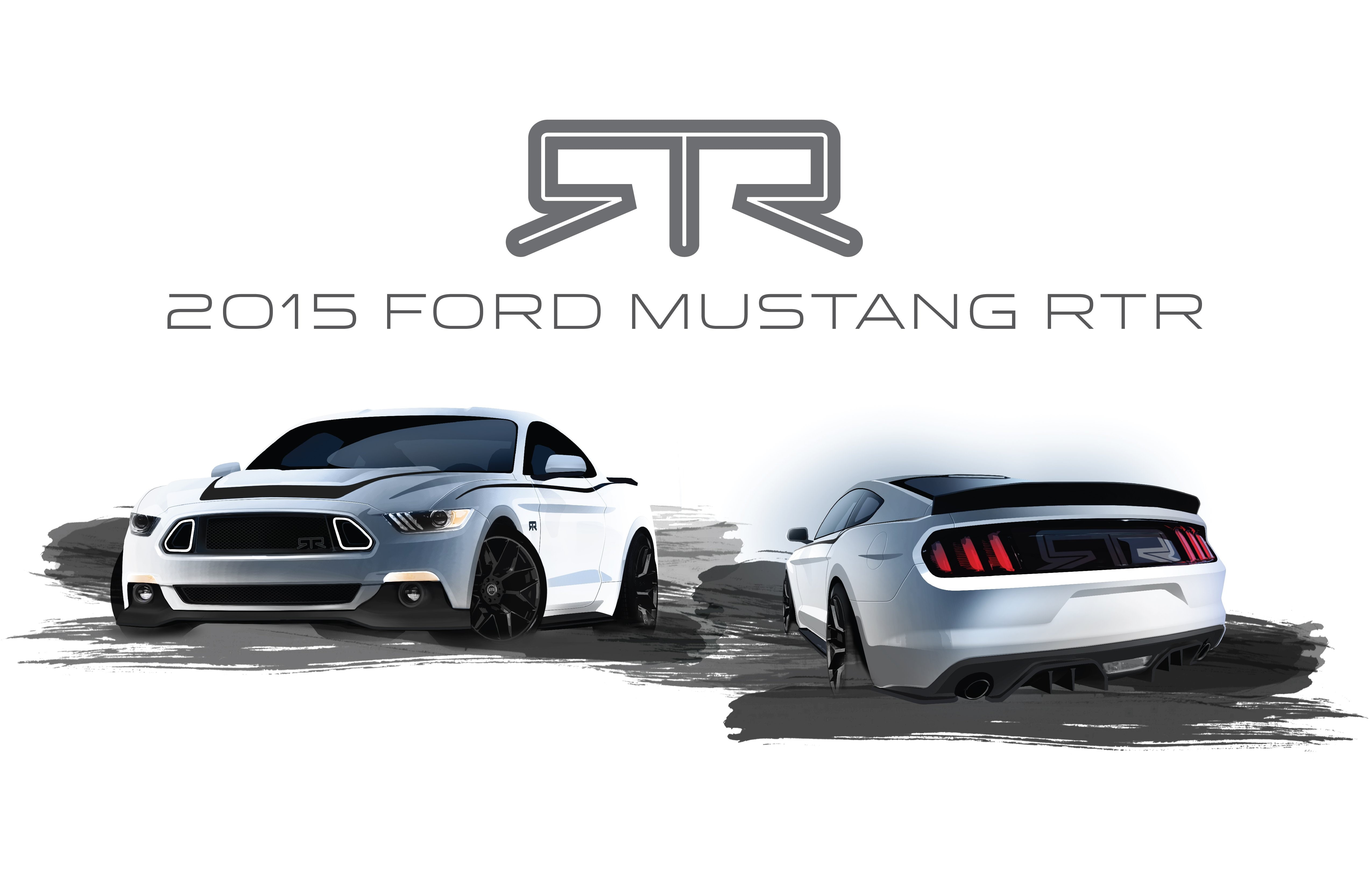 4K, rtr, mustang, ford, 2015, muscle, HD Wallpaper