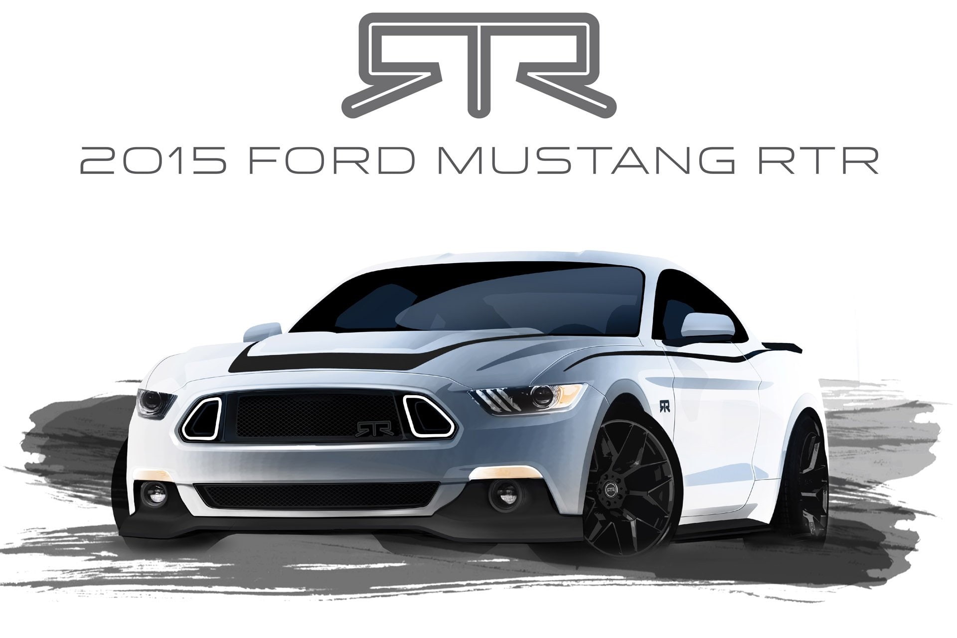 ford, 2015, muscle, mustang, rtr, 1080P, HD Wallpaper