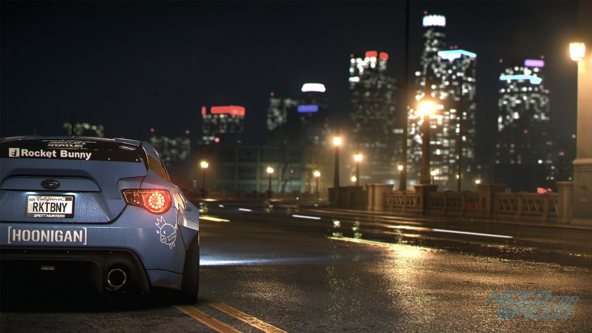 video games, car, 1080P, Subaru BRZ, need for speed, 2015, HD Wallpaper
