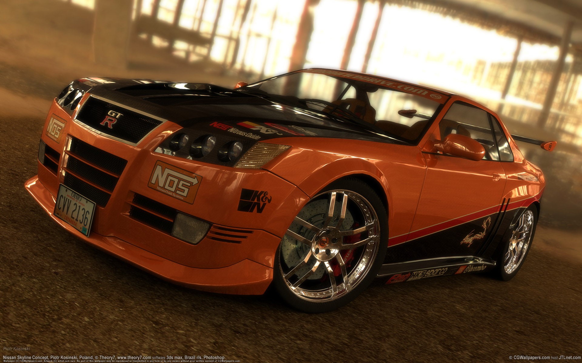 video, games, nissan, 1080P, video games, car, tuning, HD Wallpaper