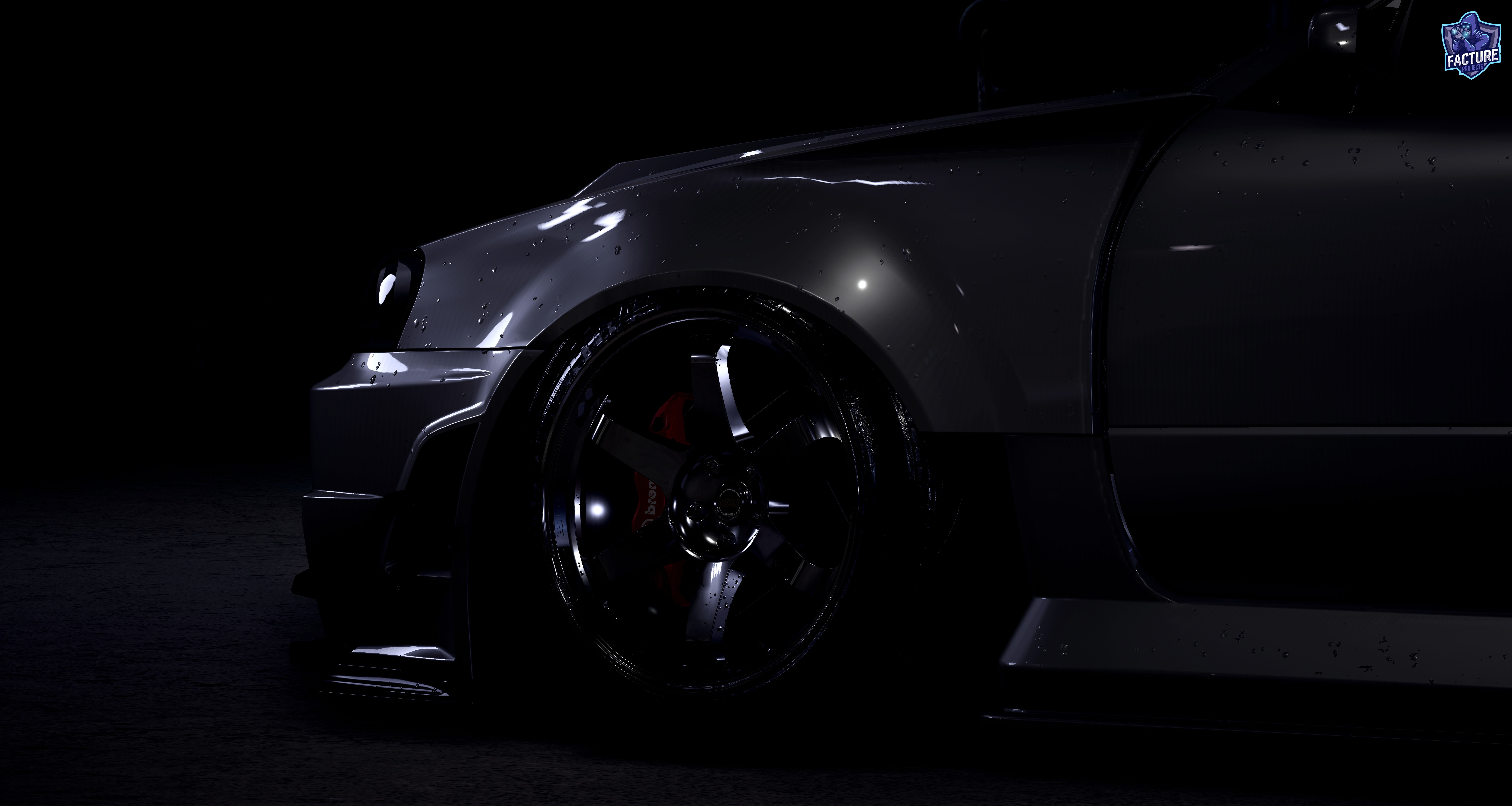 NFS 2015, Nissan Skyline GT-R R34, silver, Need for Speed, 8K, GTR R34, HD Wallpaper