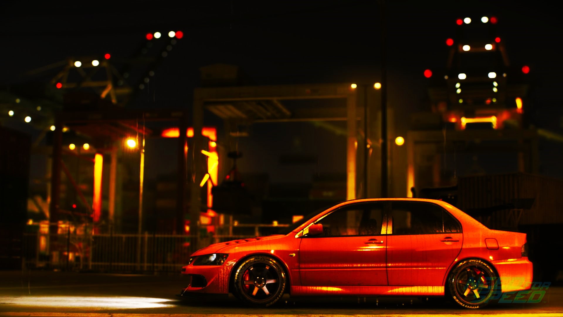 night, taxi, road, land vehicle, outdoors, red, city life, city, illuminated, mode of transportation, Need for Speed (2015), on the move, transportation, HD Wallpaper