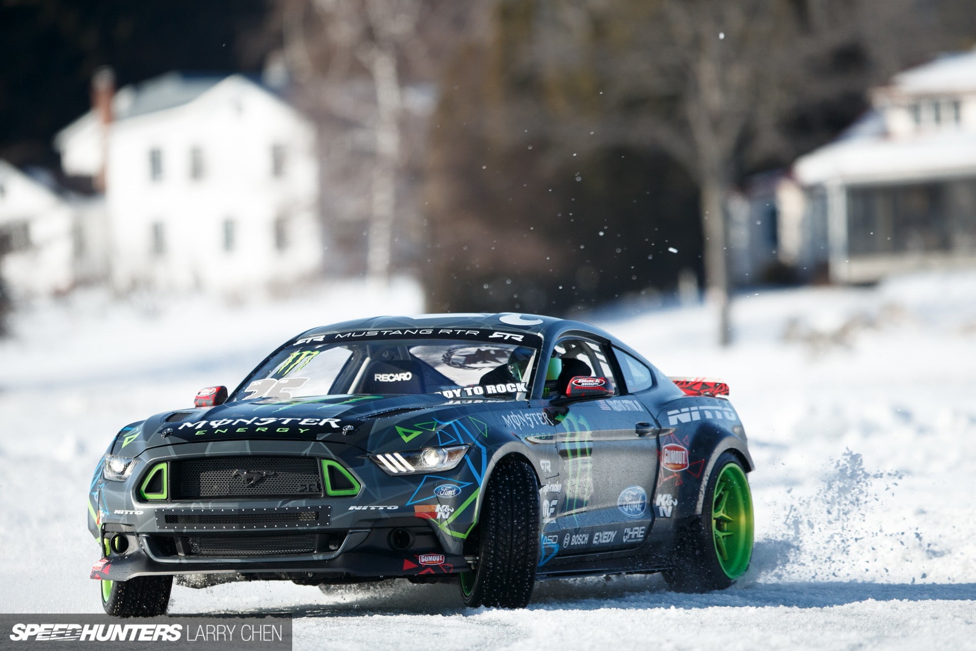 Ford Mustang, Monster Energy, RTR, 1080P, HD Wallpaper