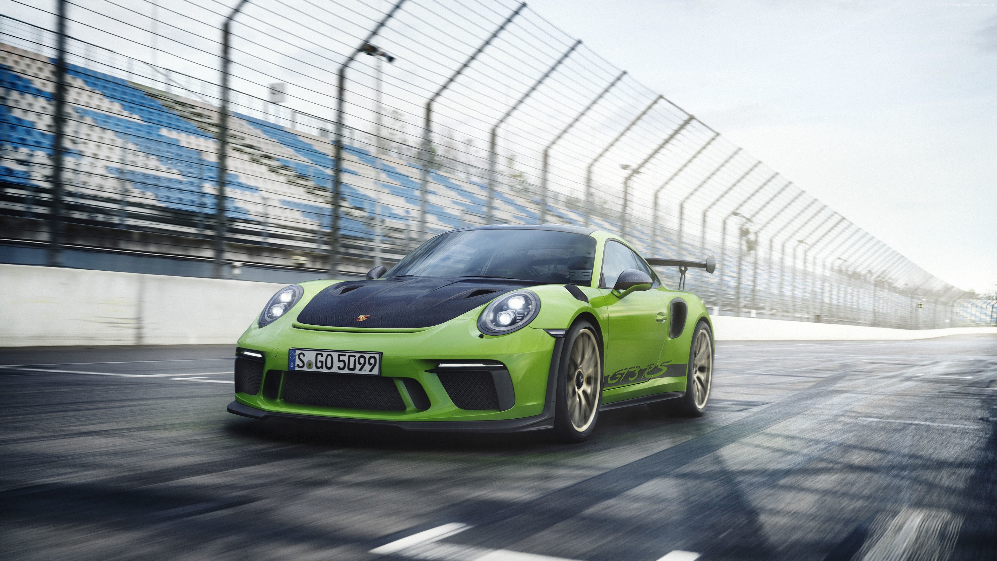 sport car, 4k, 4K, Porsche 911 GT3 RS, HD Wallpaper