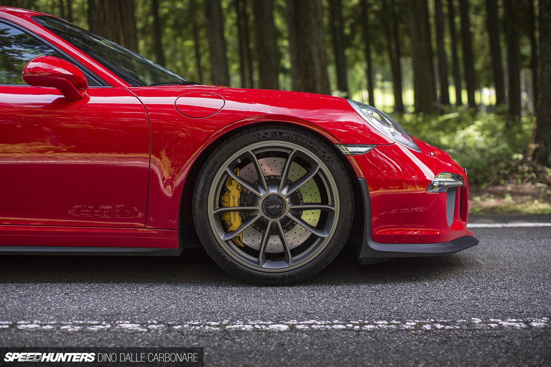 no people, outdoors, day, Porsche, city, road trip, tire, road, speed, transportation, Porsche 911 GT3, tree, motor vehicle, Speedhunters, wheel, luxury, HD Wallpaper