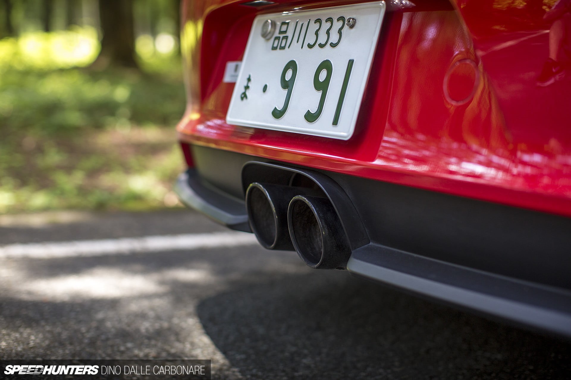 Speedhunters , western script, Porsche 911 GT3, close-up, Porsche 911, transportation, motion, road, car, 1080P, sign, red cars, red, wheel, travel, no people, HD Wallpaper