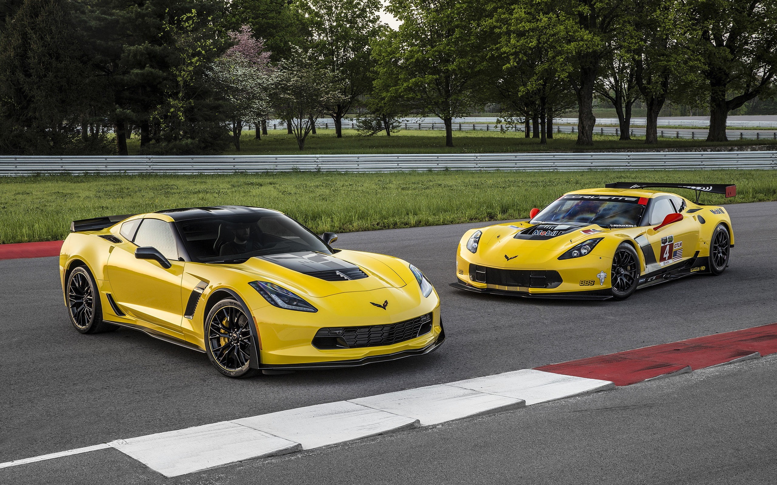 car, Race Tracks, 2K, Chevrolet Corvette C7, Chevrolet Corvette Z06, HD Wallpaper