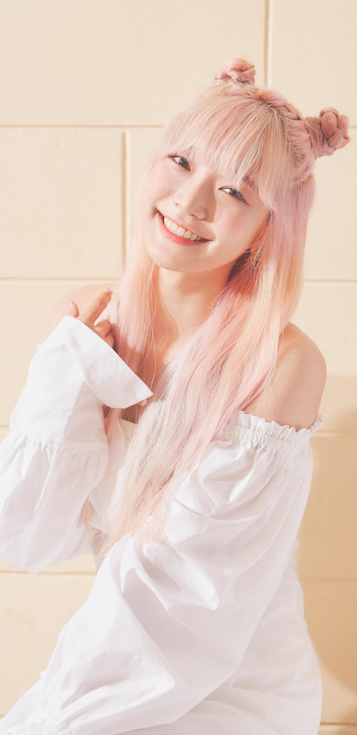 K-pop, 1080P, EVERGLOW, Asian, Onda (Jo Serim), Phone HD Wallpaper