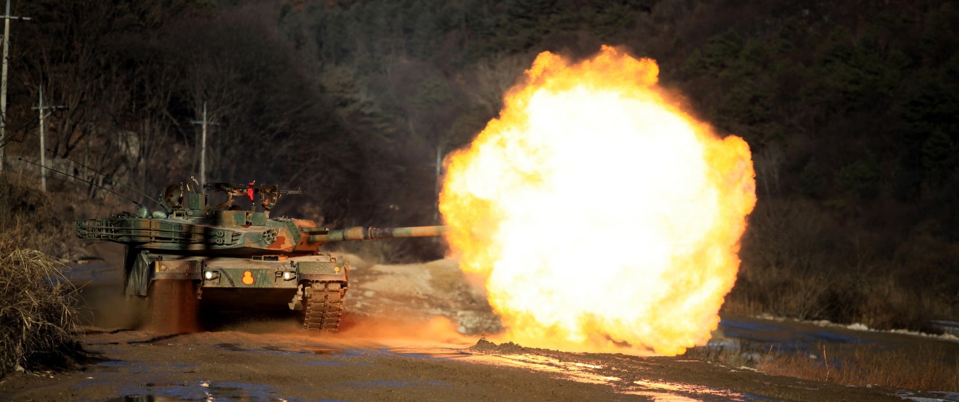 military, Republic of Korea Armed Forces, 1080P, tank, K1 88-Tank, HD Wallpaper