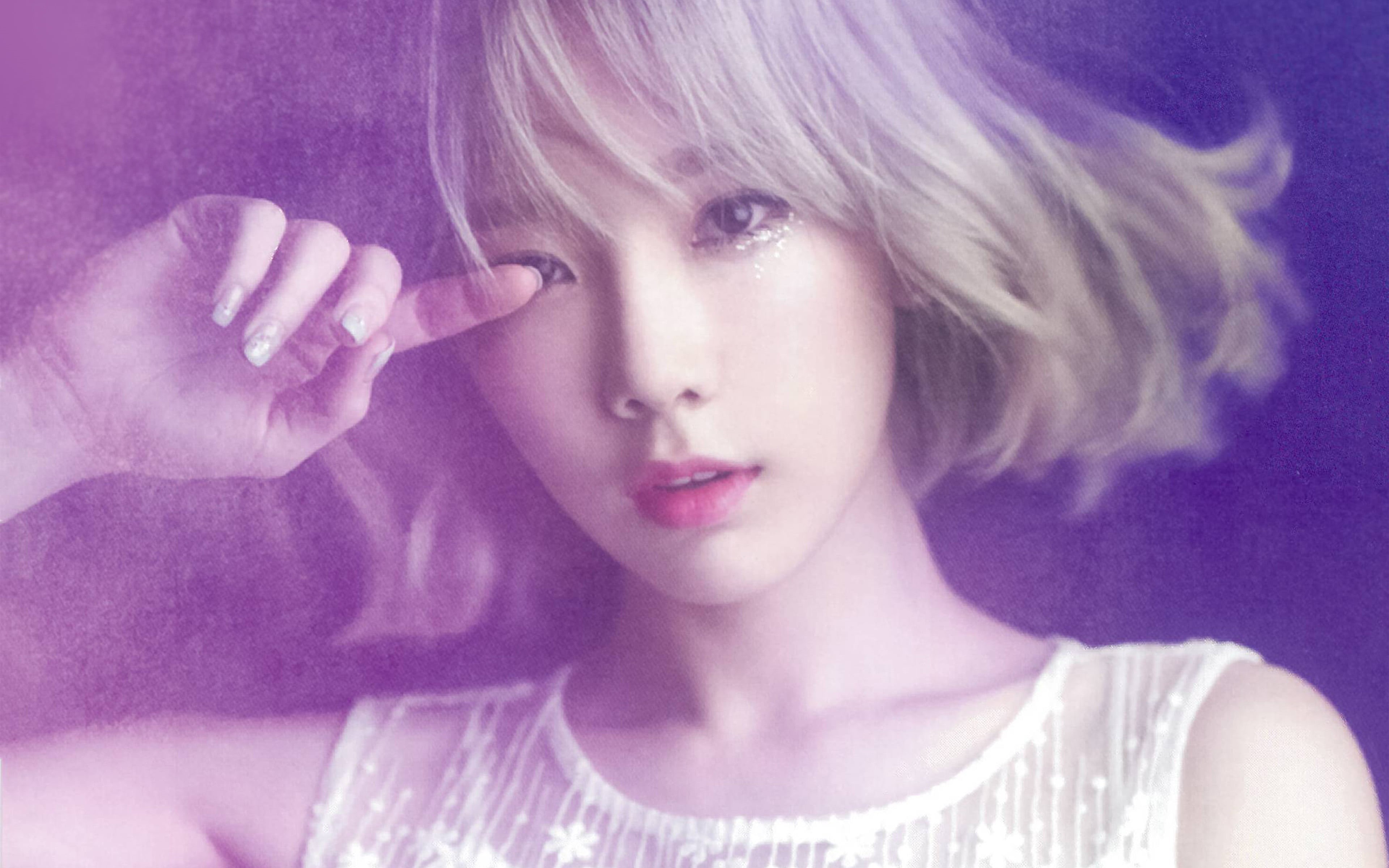 snsd, girl, kpop, taeyeon, 4K, HD Wallpaper
