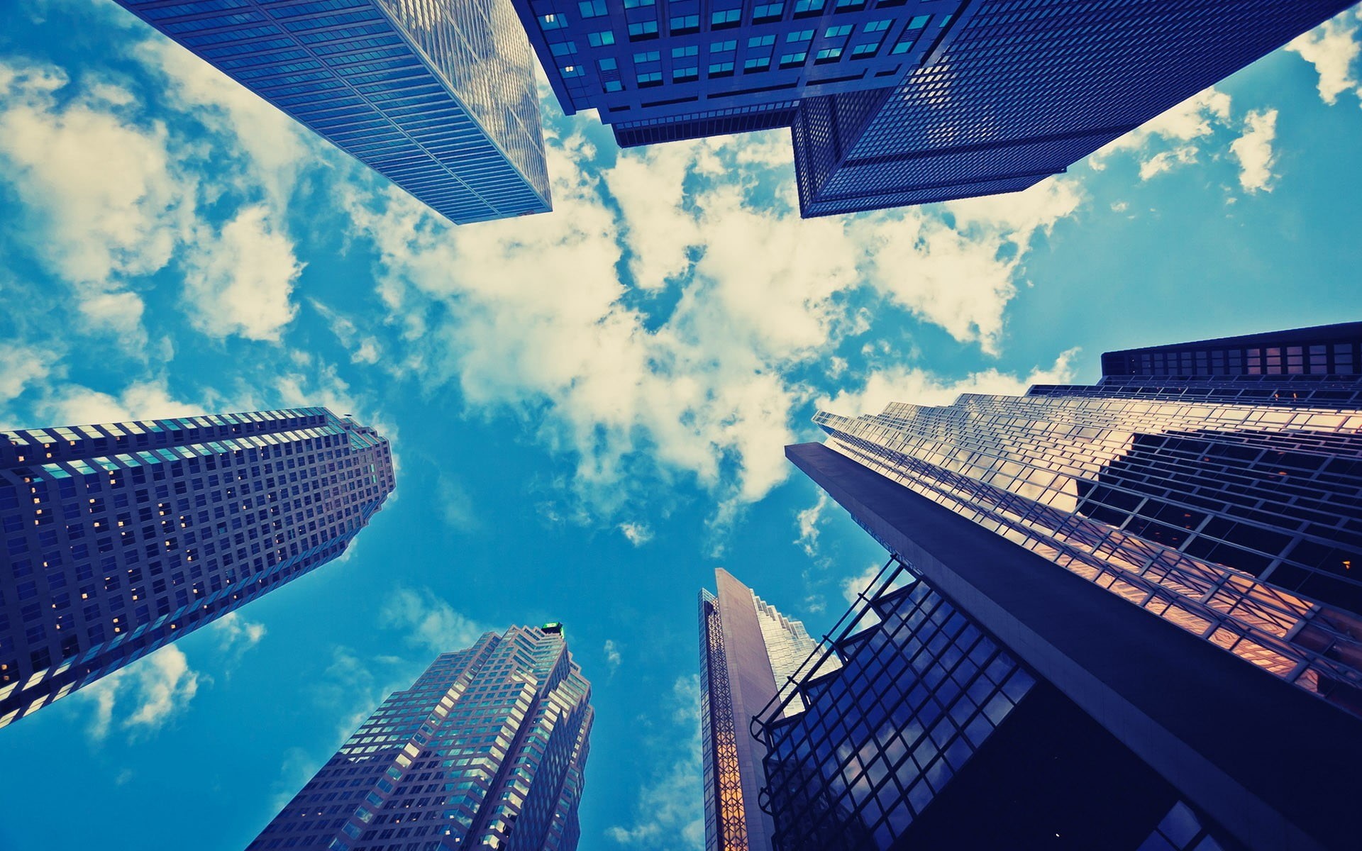 nature, no people, sky, financial district, pollution, high, buildings, outdoors, city, office building exterior, building, tower, photography, rise, 1080P, HD Wallpaper