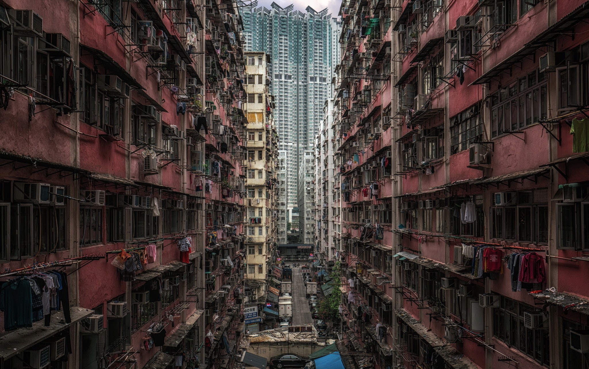 Hong Kong, 1080P, Urban jungle, Wan Chai, HD Wallpaper