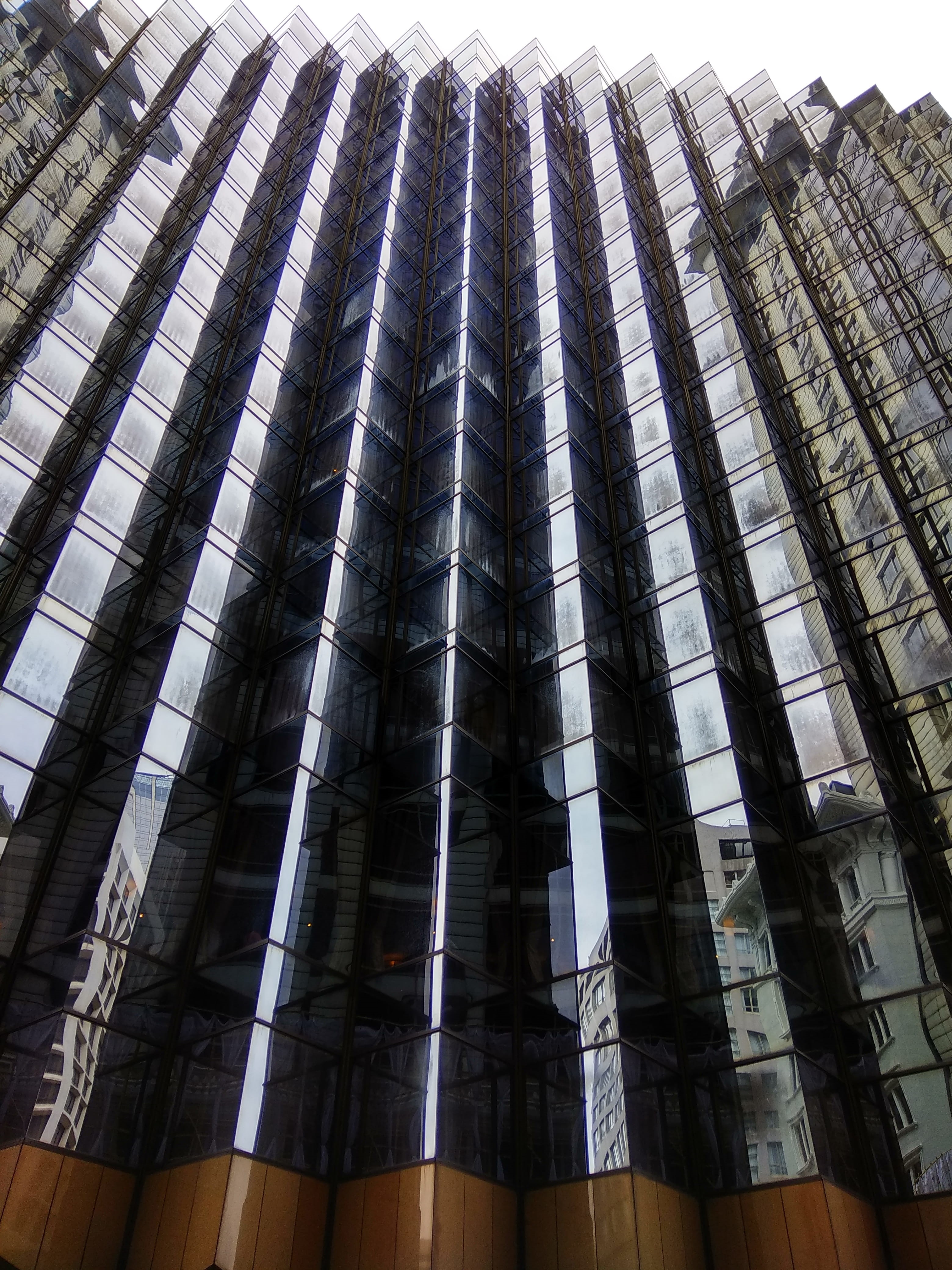 kowloon harbourfront hotel, architecture, low angle view, glass facade, exterior, facade, no people, full frame, textile, in a row, built structure, hong kong, Phone HD Wallpaper