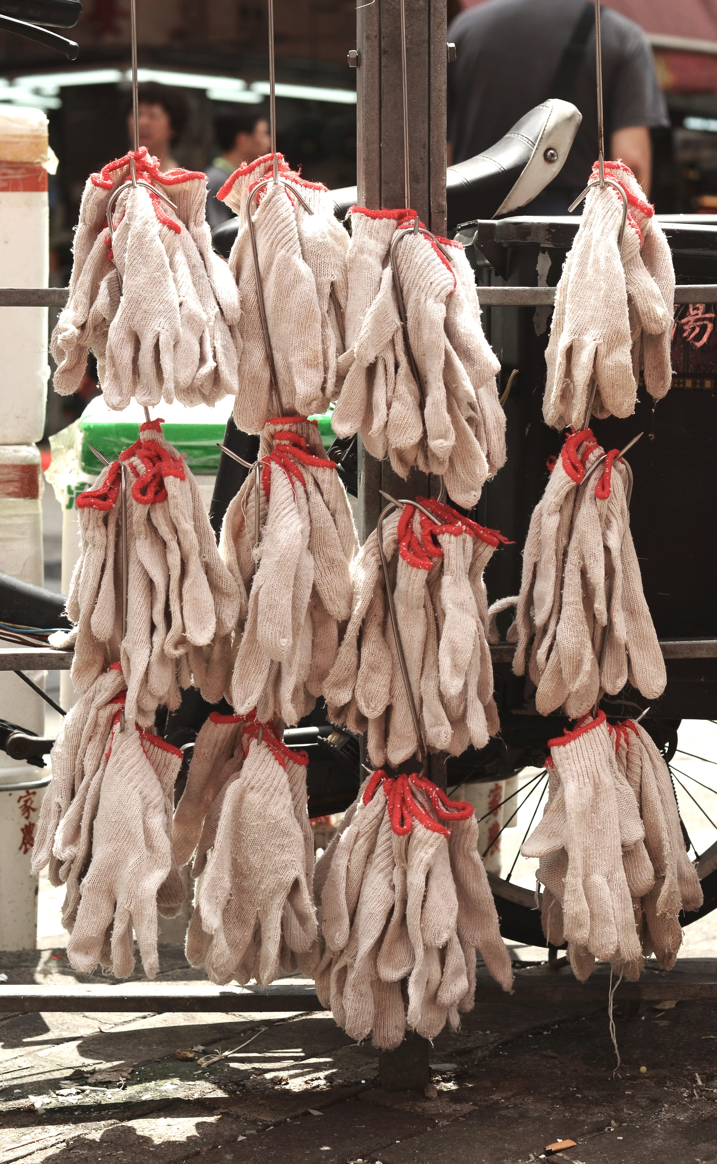 red and white, retail display, market, food, interesting, no people, arrangement, day, sham shui po, hkg, store, visuals of street, large group of objects, Phone HD Wallpaper