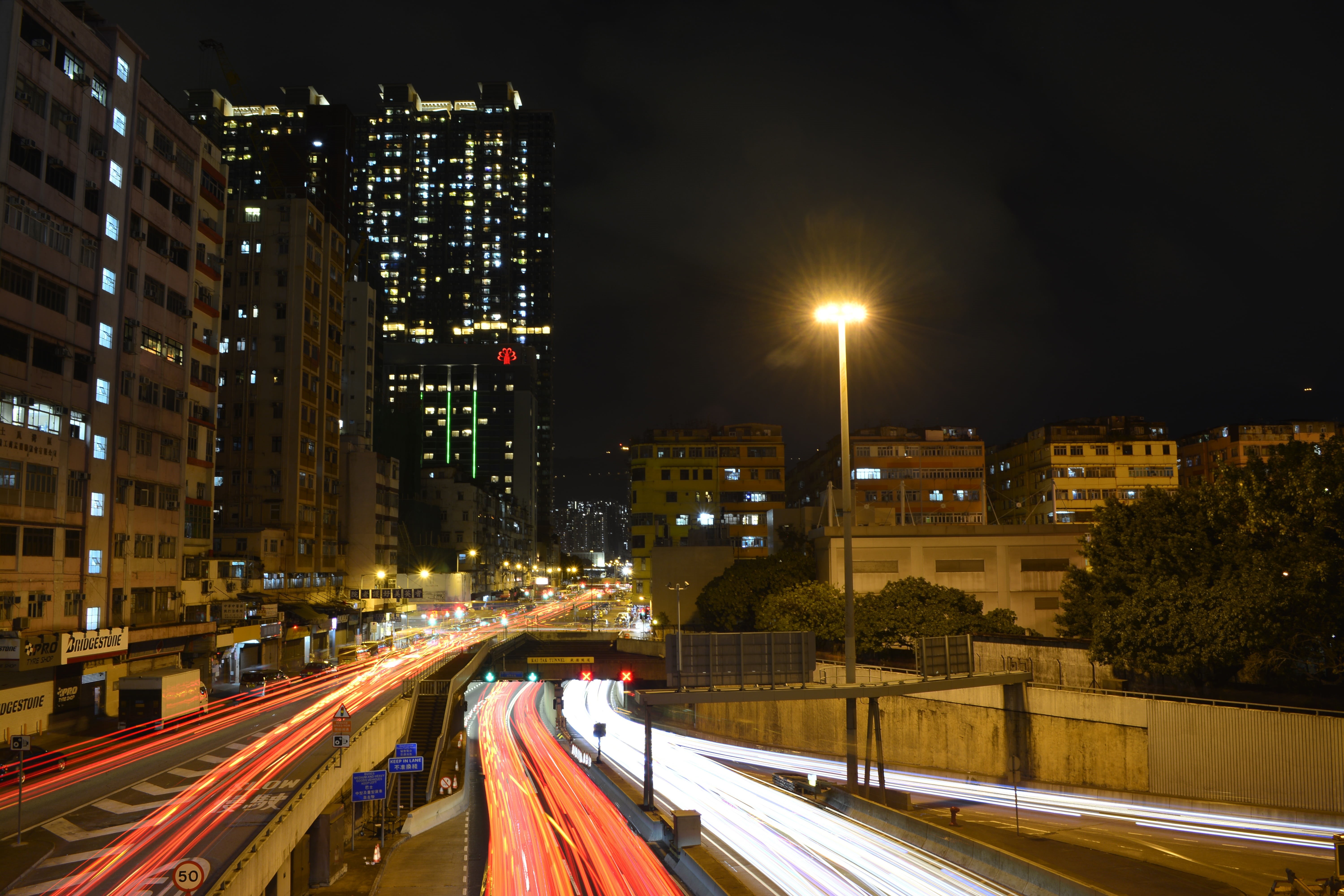 mode of transportation, illuminated, urban Scene, tunnel, victoria, vehicle light, built structure, landmark, night, building exterior, modern, skyscraper, HD Wallpaper