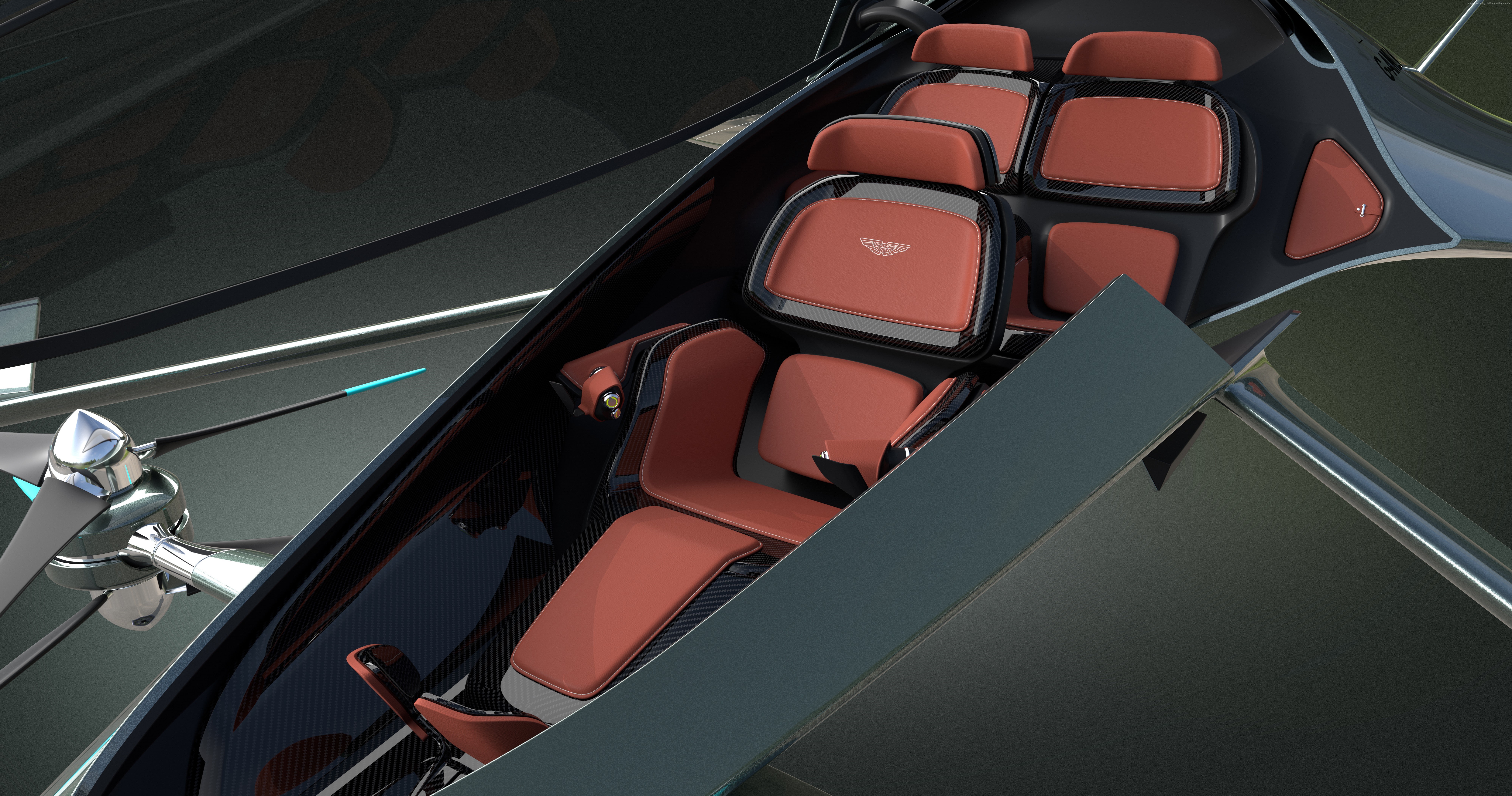 Aston Martin VVC, 4K, 8K, Flying Taxi, HD Wallpaper