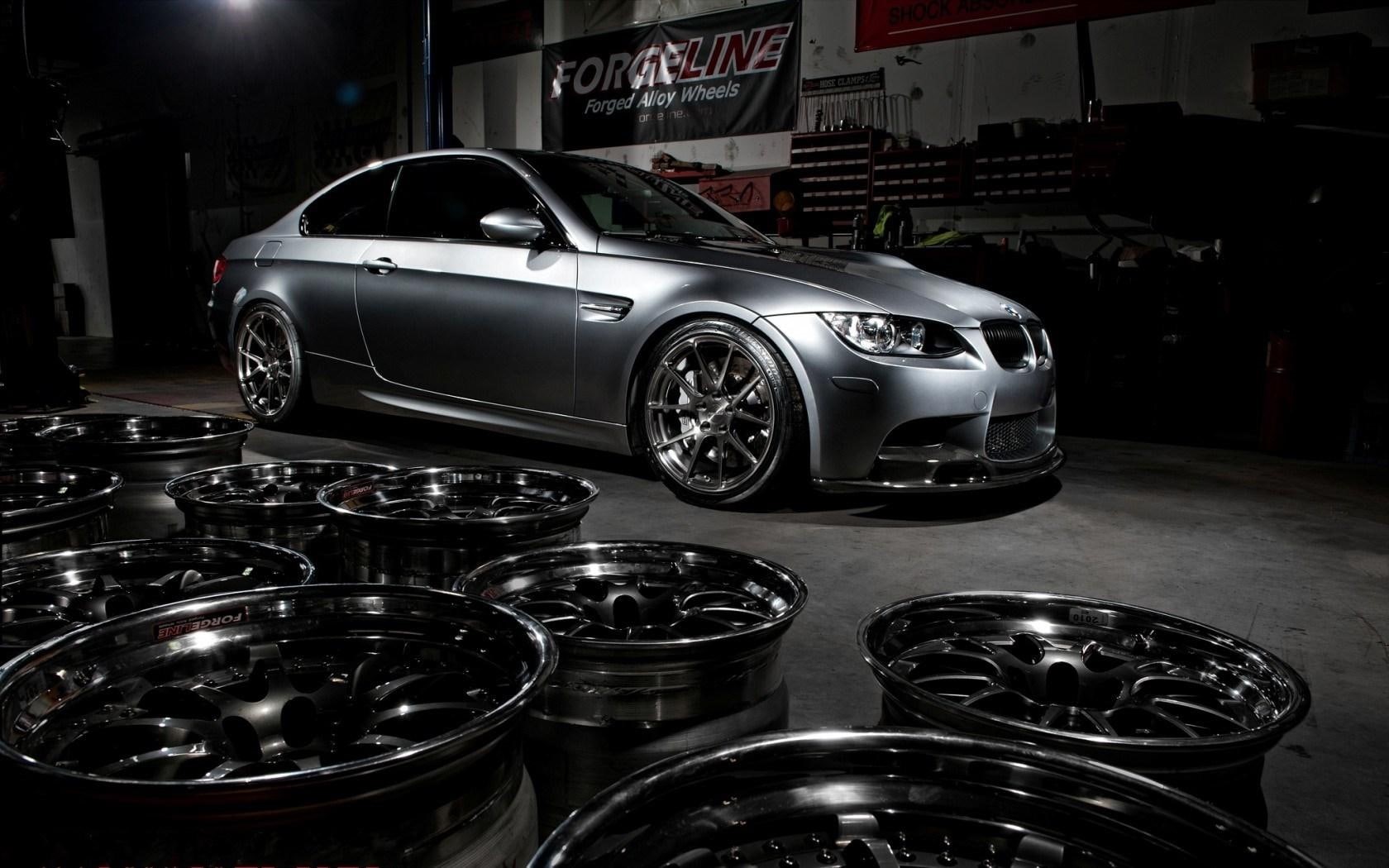 720P, m, gray, wheels, garage, bmw, e, coupe, HD Wallpaper