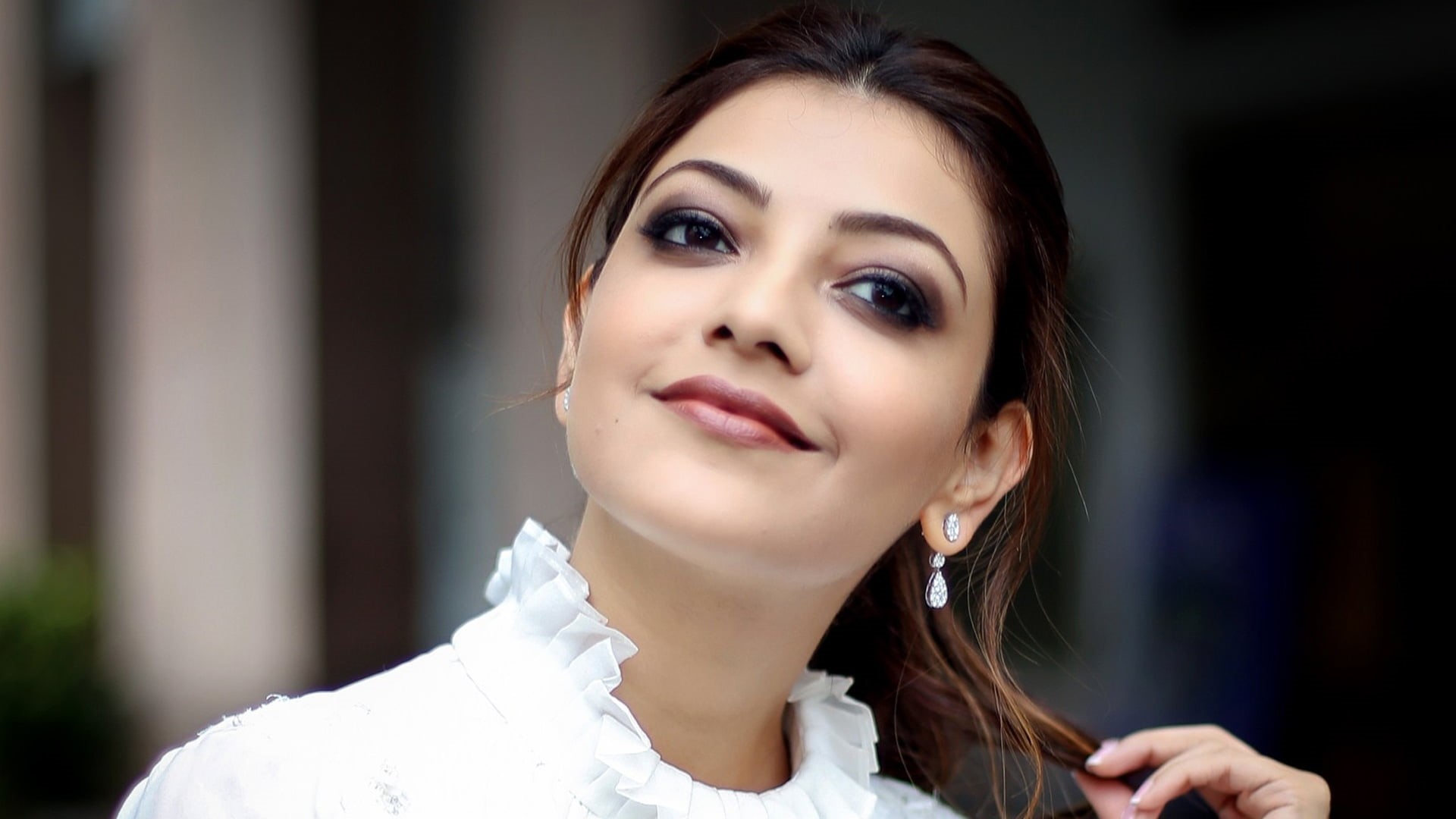 Actresses, Kajal Aggarwal, 1080P, HD Wallpaper