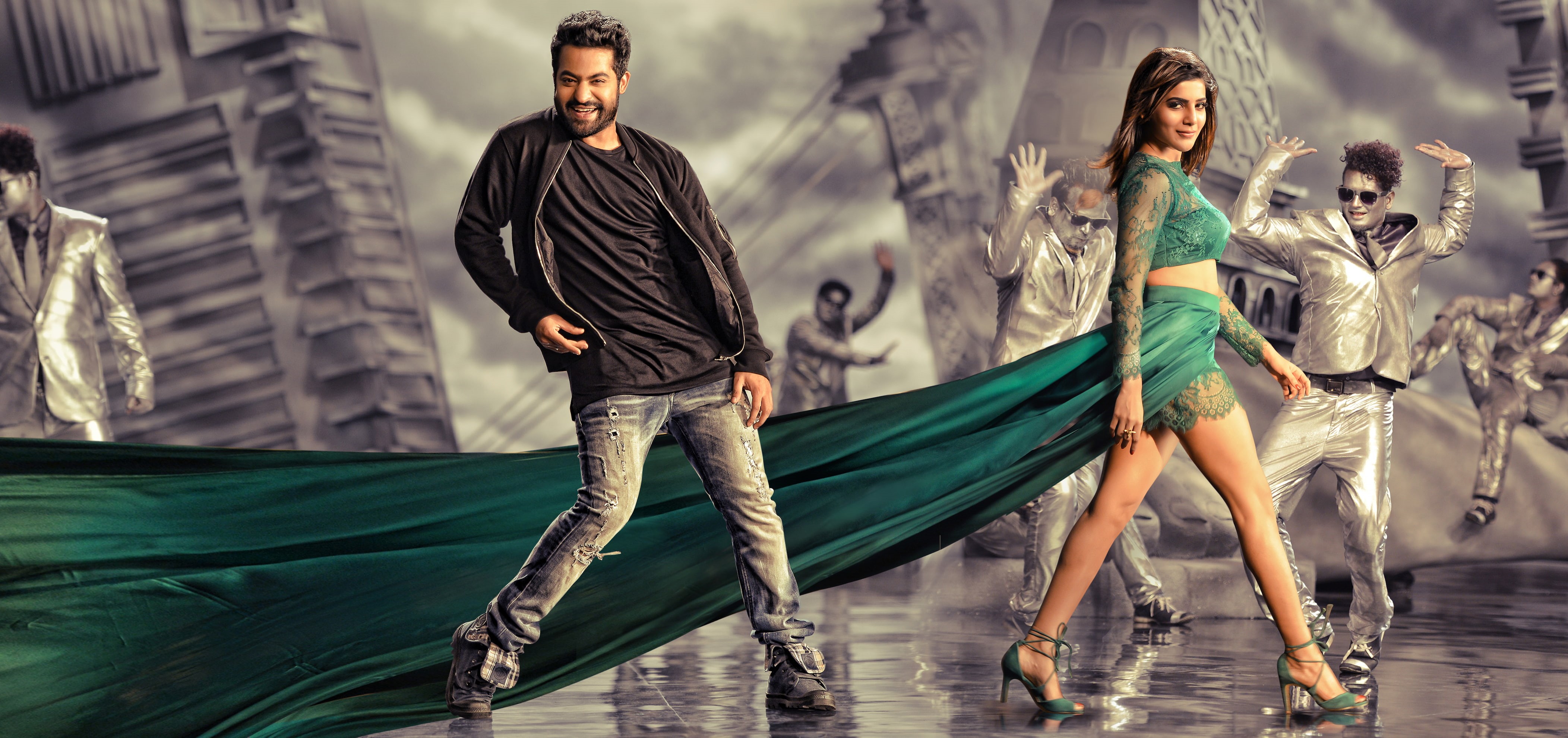 Telugu, 4K, Jr NTR, Samantha, 4K, 2016, Janatha Garage, HD Wallpaper