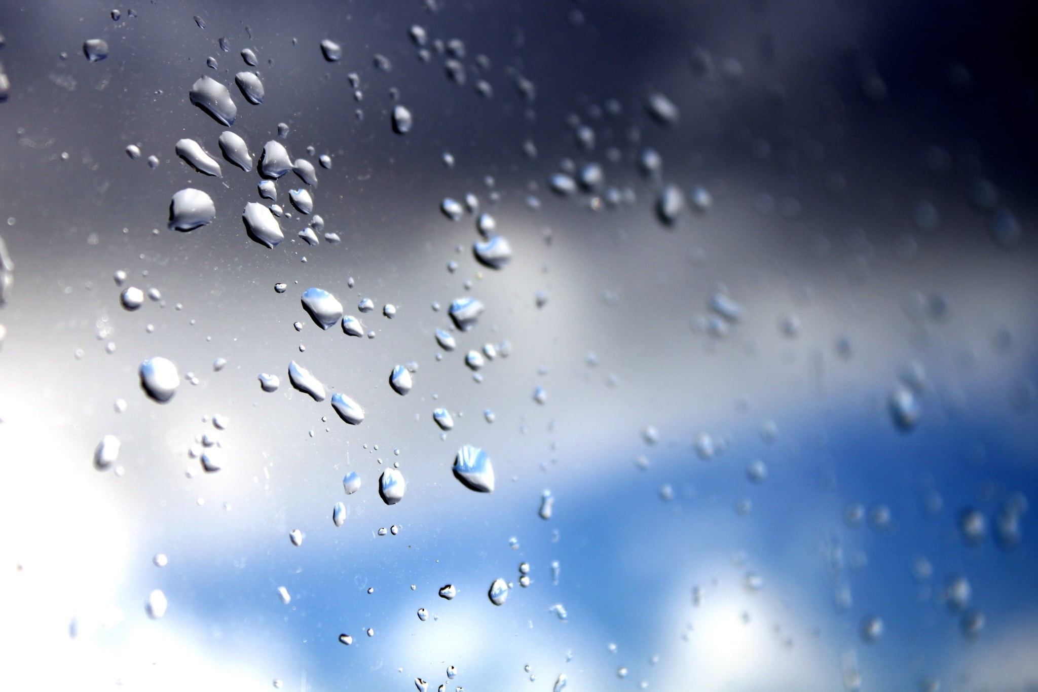 glass - material, full frame, indoors, wet, drops, abstract backgrounds, photographer, 1080P, abstract, transparent, Alex Bazilev, glass, the sky, sky, HD Wallpaper