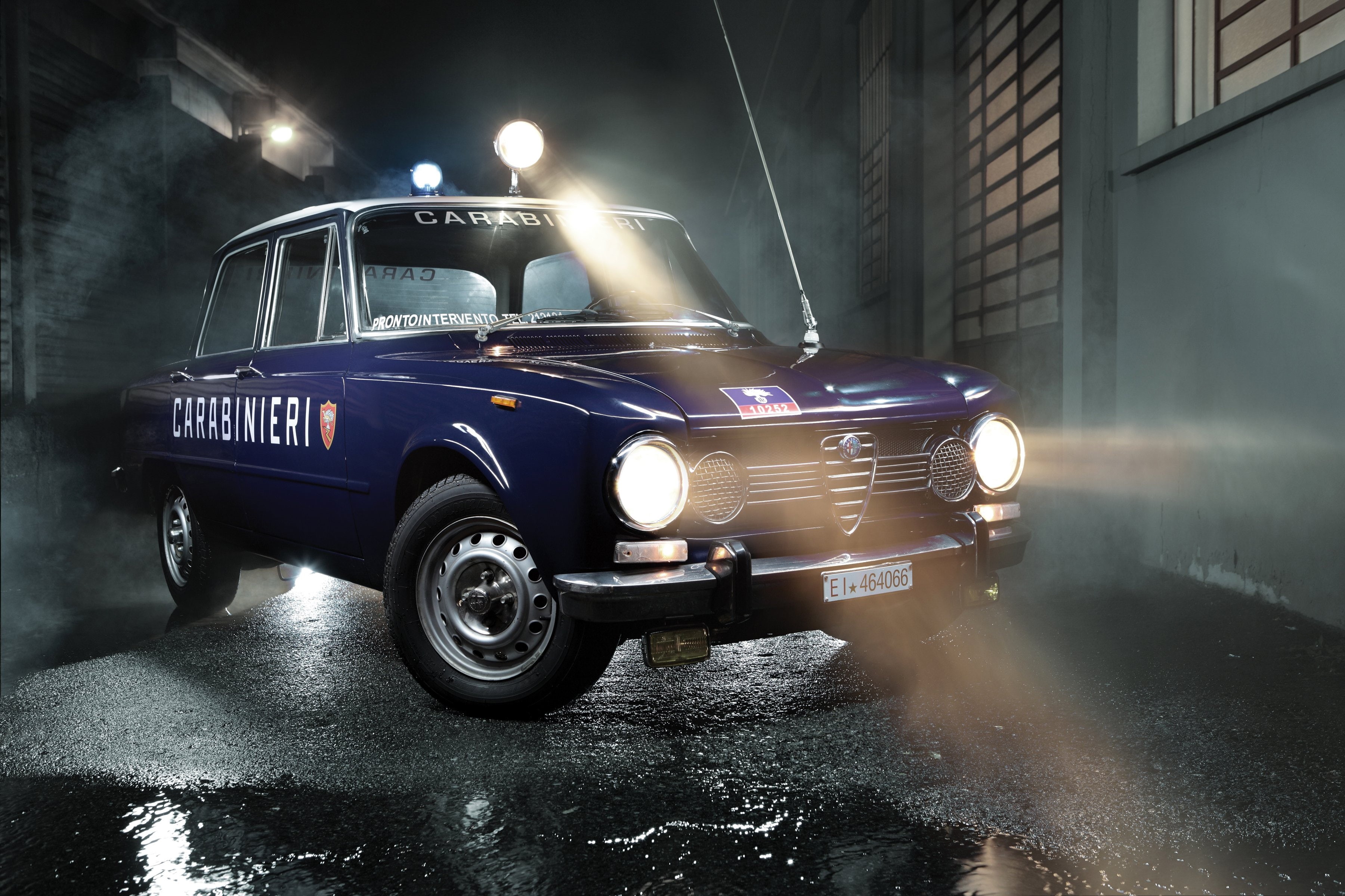 1972, (115), carabinieri, super, emergency, 1300, police, classic, 2K, romeo, giulia, alfa, HD Wallpaper