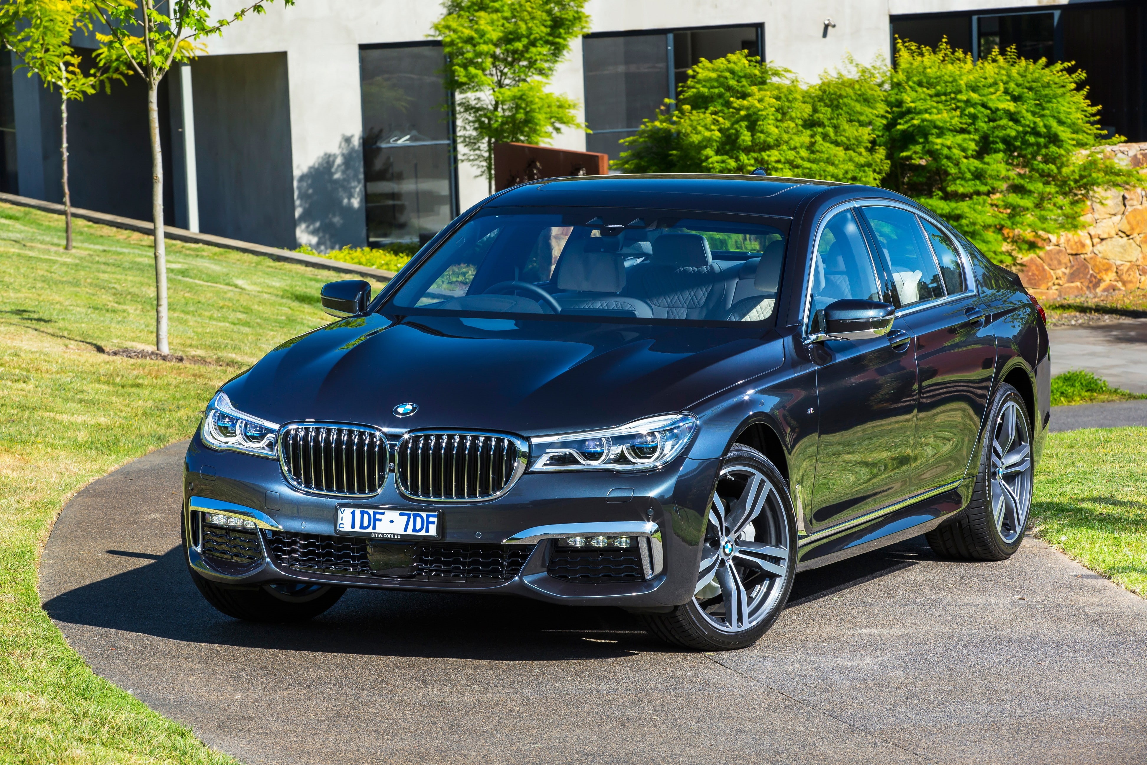 m, sedan, G11, BMW, series, 4K, 7-Series, luxury, g, black, M7, BMW sedan, HD Wallpaper