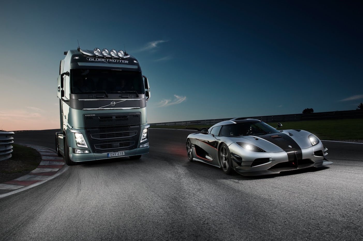 Koenigsegg, Koenigsegg Agera, Sweden, car, lorry, Volvo, 720P, HD Wallpaper