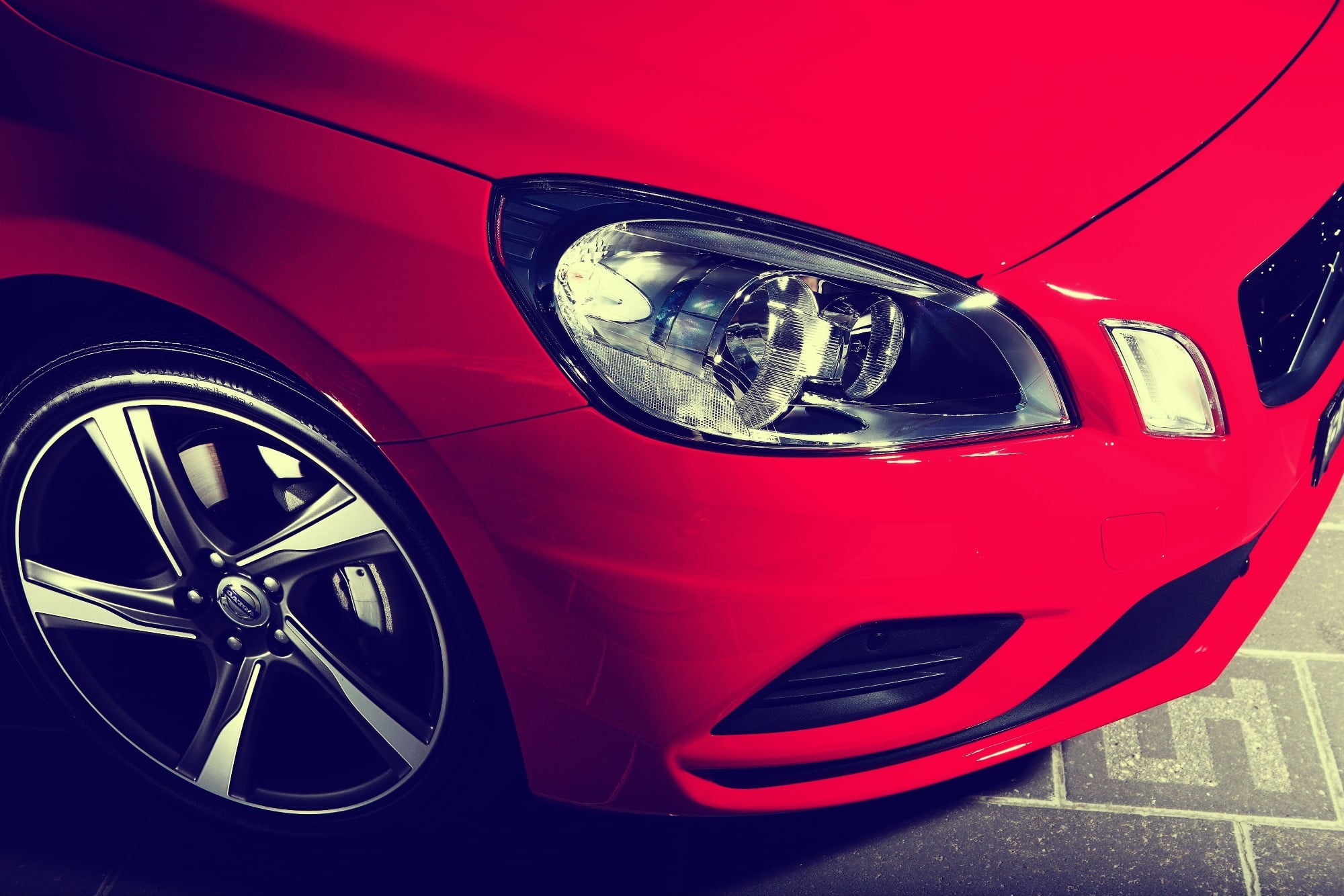 red cars, no people, travel, retro styled, transportation, vehicle, car, luxury, 1080P, tire, stationary, red, chrome, land vehicle, wealth, close-up, HD Wallpaper