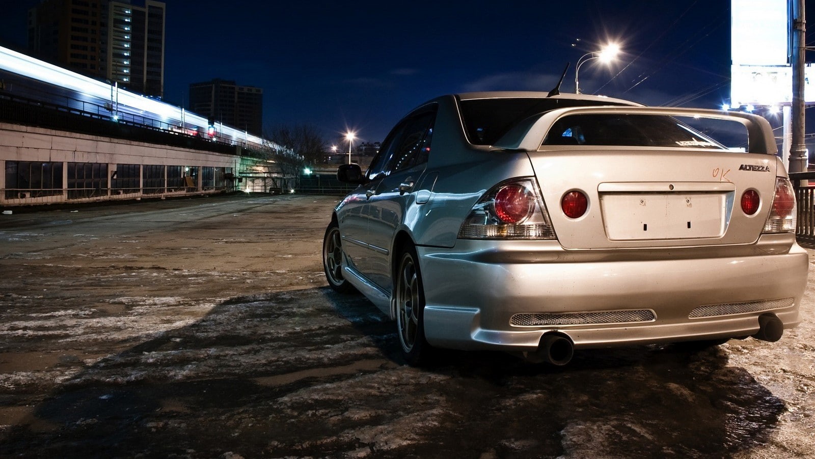 street, 720P, lighting equipment, transportation, nature, lexus is, mode of transportation, built structure, building exterior, Lexus IS300, stationary, HD Wallpaper