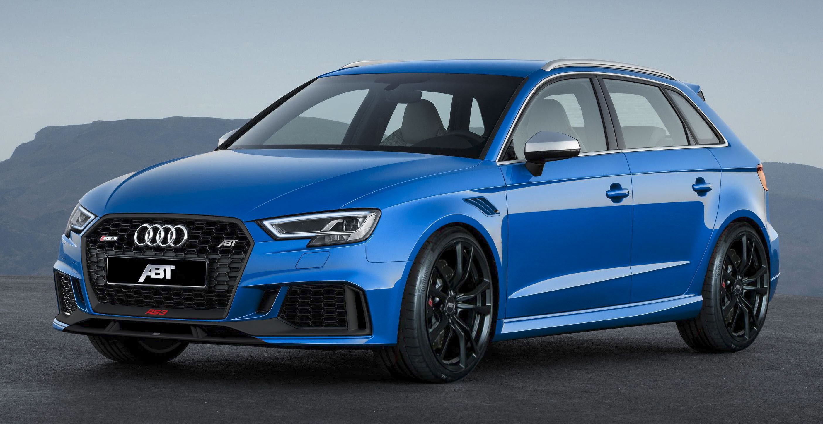 2K, audi, tire, motor vehicle, small, road, car, stationary, mode of transportation, no people, retro styled, blue, mountain, nature, speed, 2018, travel, HD Wallpaper