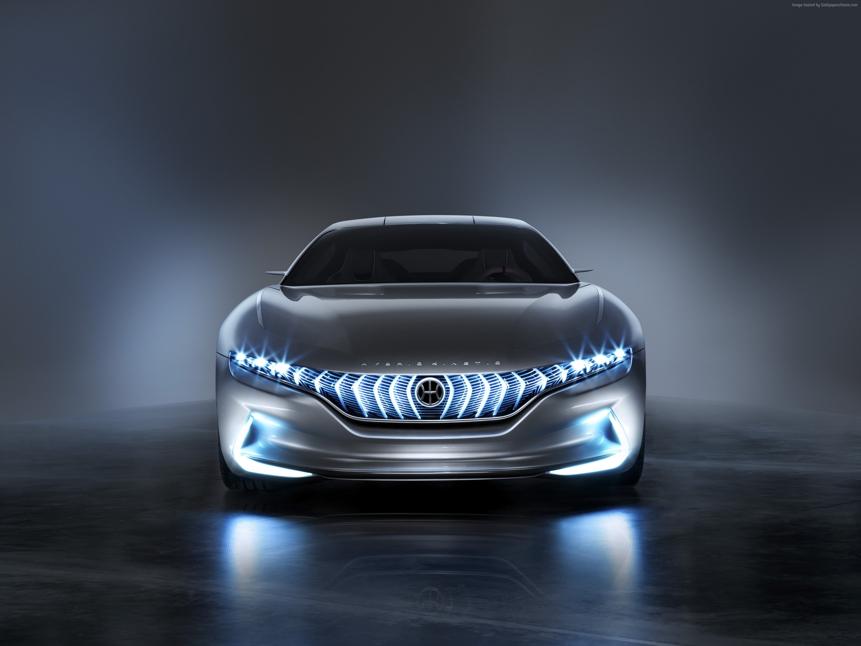 Geneva Motor Show 2018, 2K, electric car, Pininfarina HK GT, 4k, HD Wallpaper