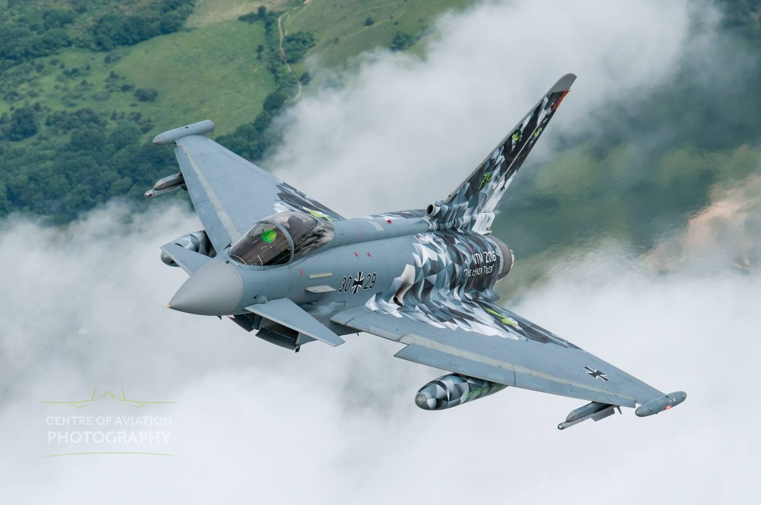 army, military airplane, 720P, no people, smoke - physical structure, air force, Eurofighter Typhoon, government, mid-air, fighter plane, airplane, aerobatics, HD Wallpaper