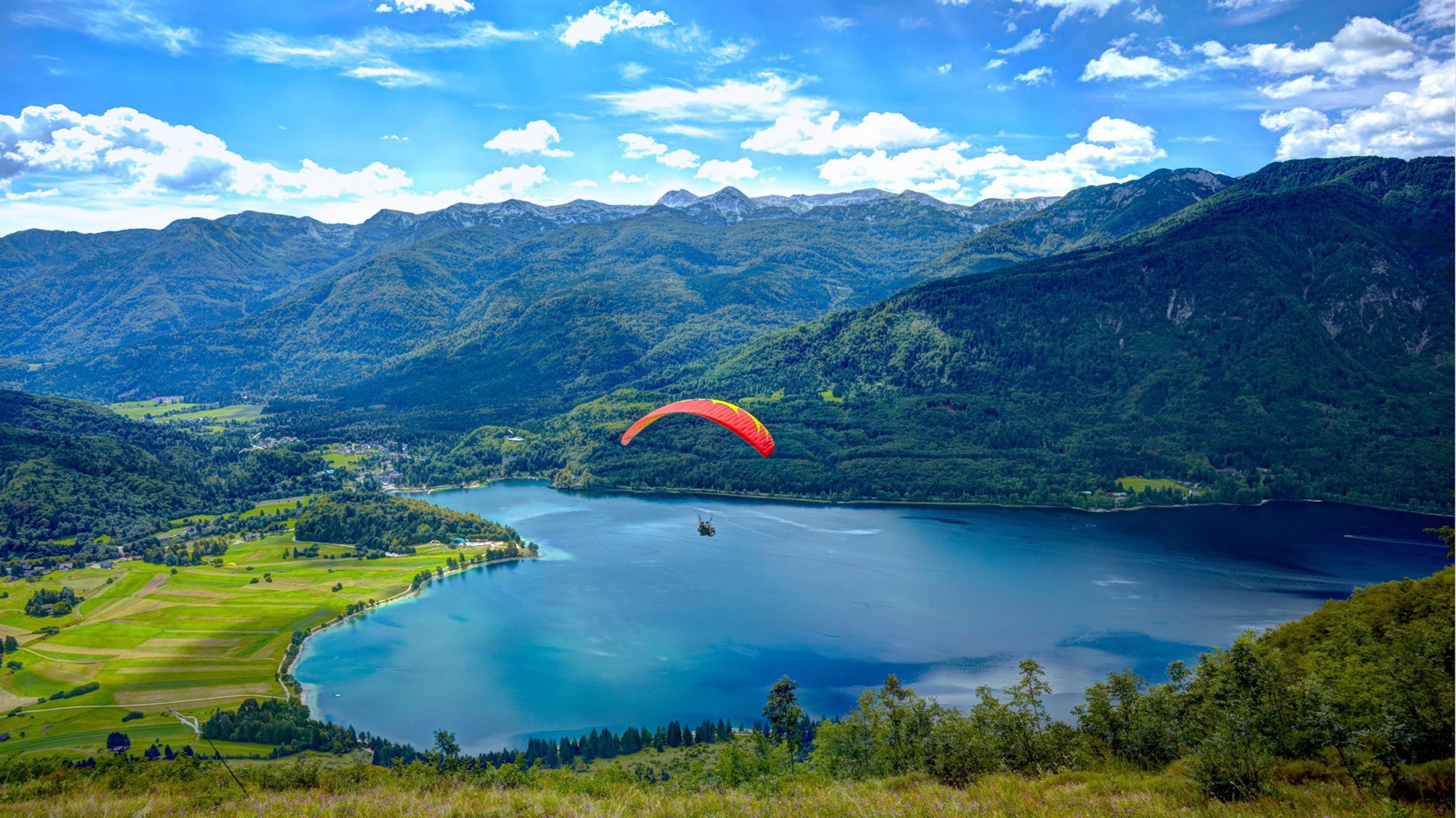 wallaper, hd, slovenia, landscape, 2K, HD Wallpaper