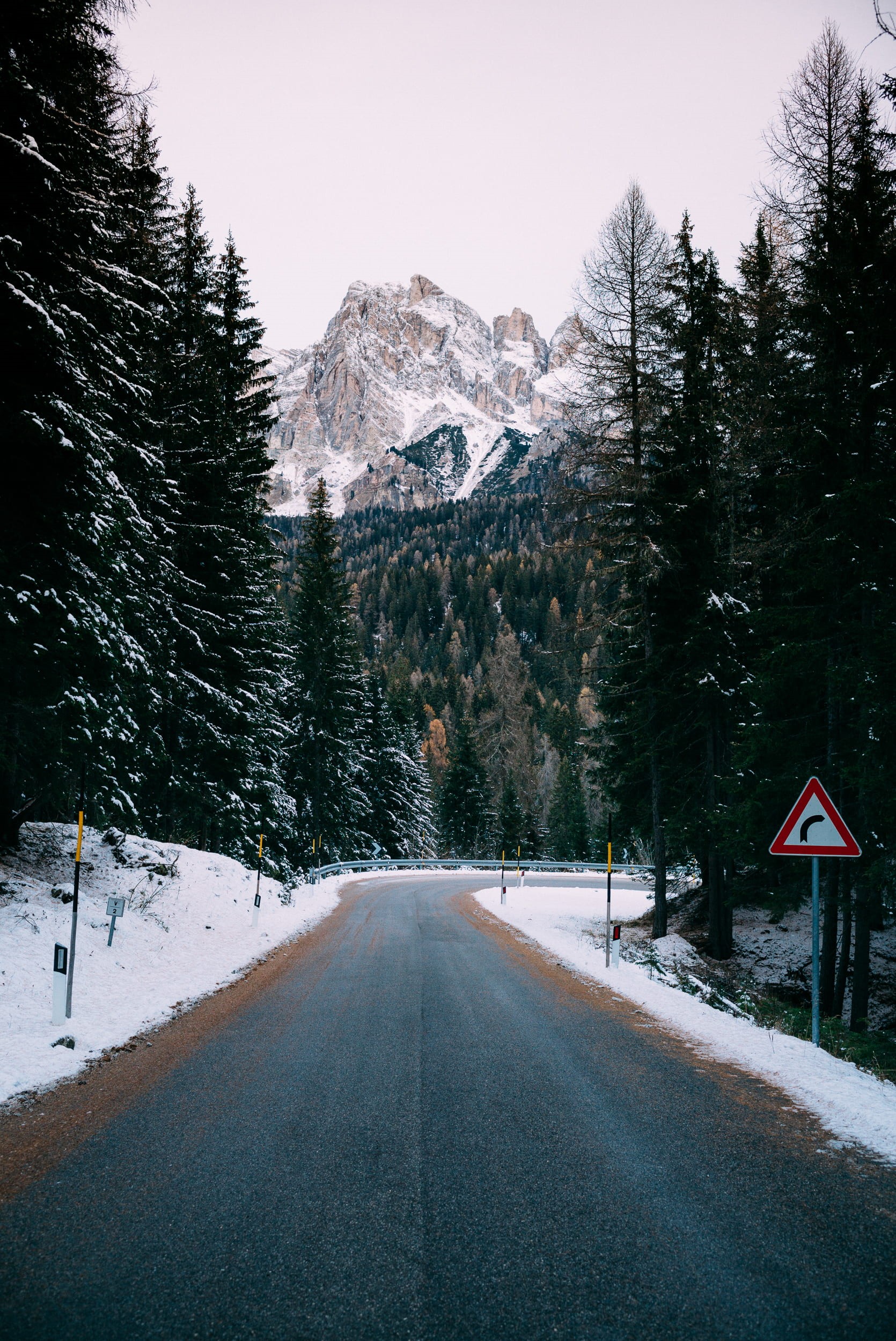  cold temperature, iphone, no people, snow, green, daytime, outdoors, tree, gray, the way forward, tranquility, beauty in nature, forest, Phone HD Wallpaper