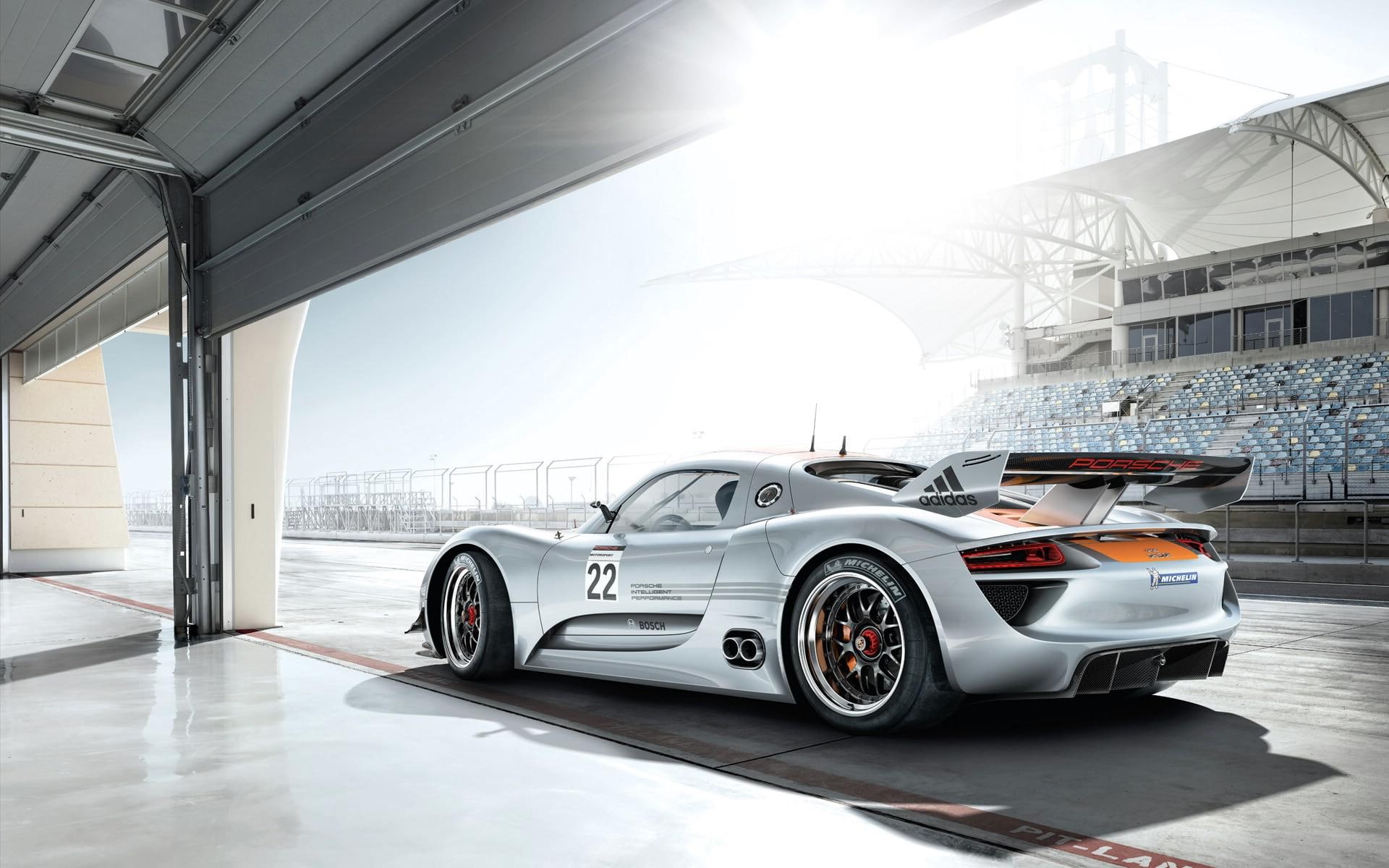 cars, 1080P, rsr, silver, preis, spyder, porche, porsche, HD Wallpaper
