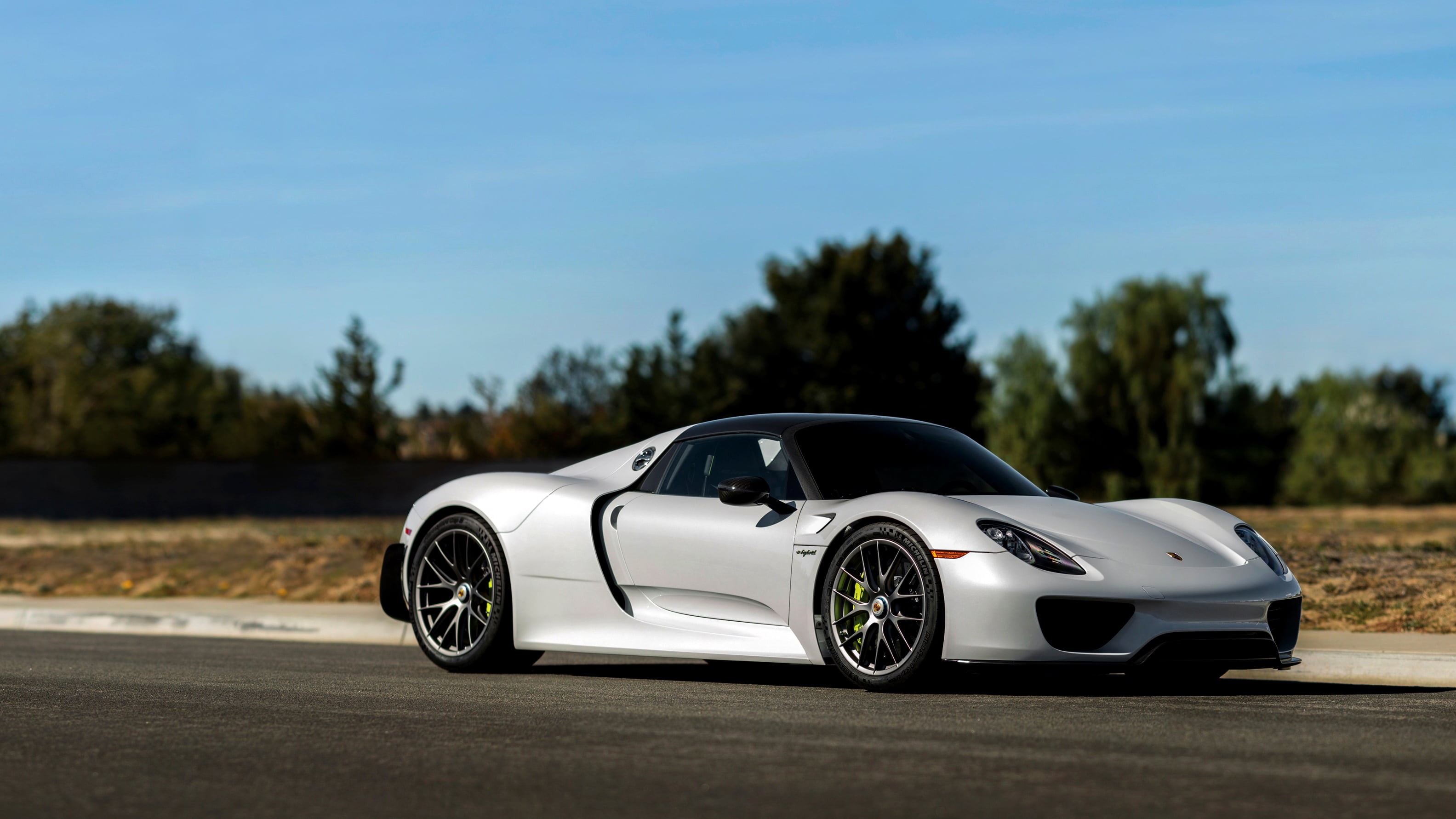 competition, shiny, sport, aerodynamic, sports Race, land Vehicle, outdoors, coupe, front View, wheel, modern, supercar, motorsport, nature, power, elegance, HD Wallpaper