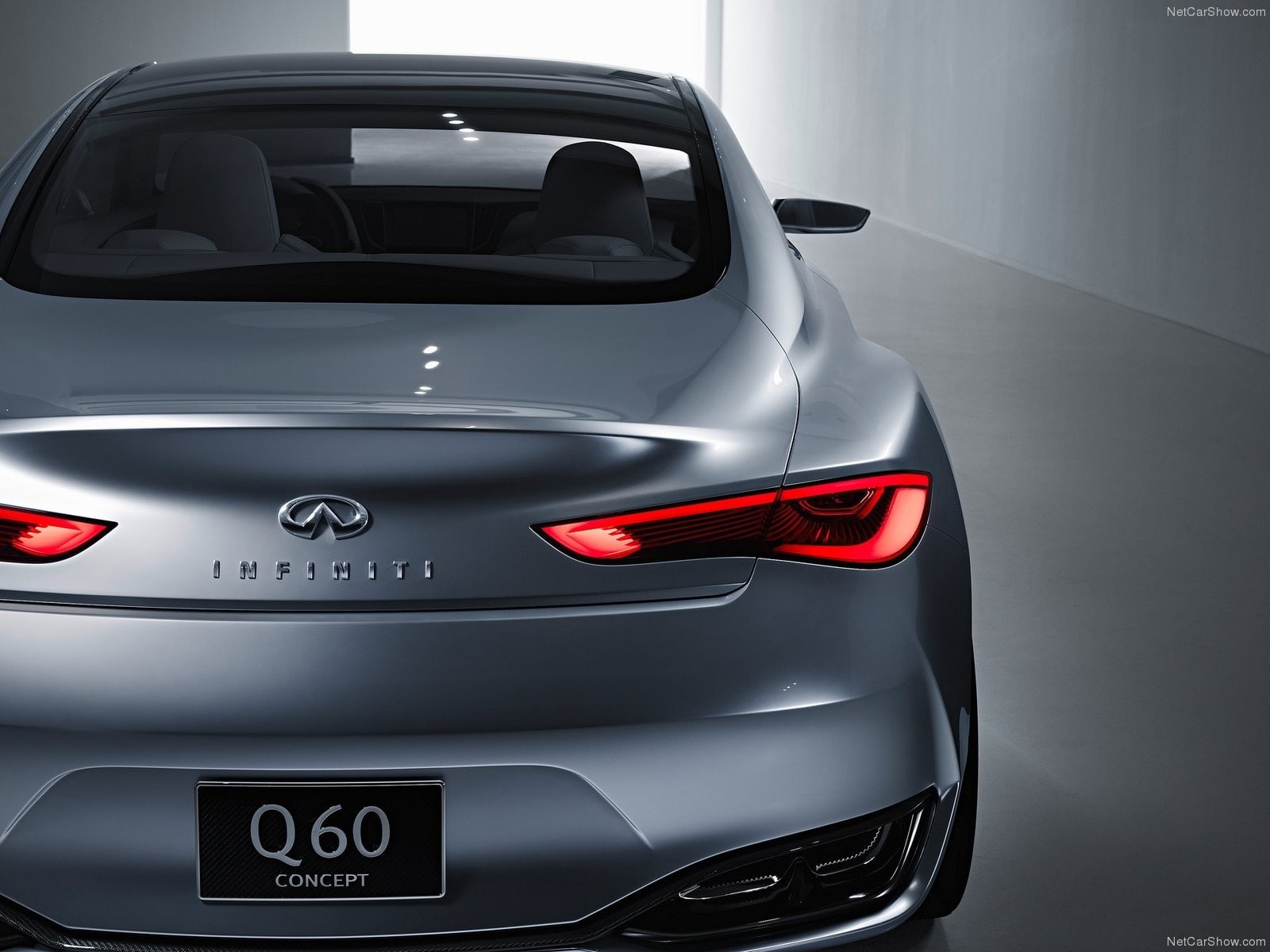 front view, transportation, close-up, speed, silver colored, car, mode of transportation, Infiniti, concept cars, race cars, sport, racecar, modern, indoors, HD Wallpaper