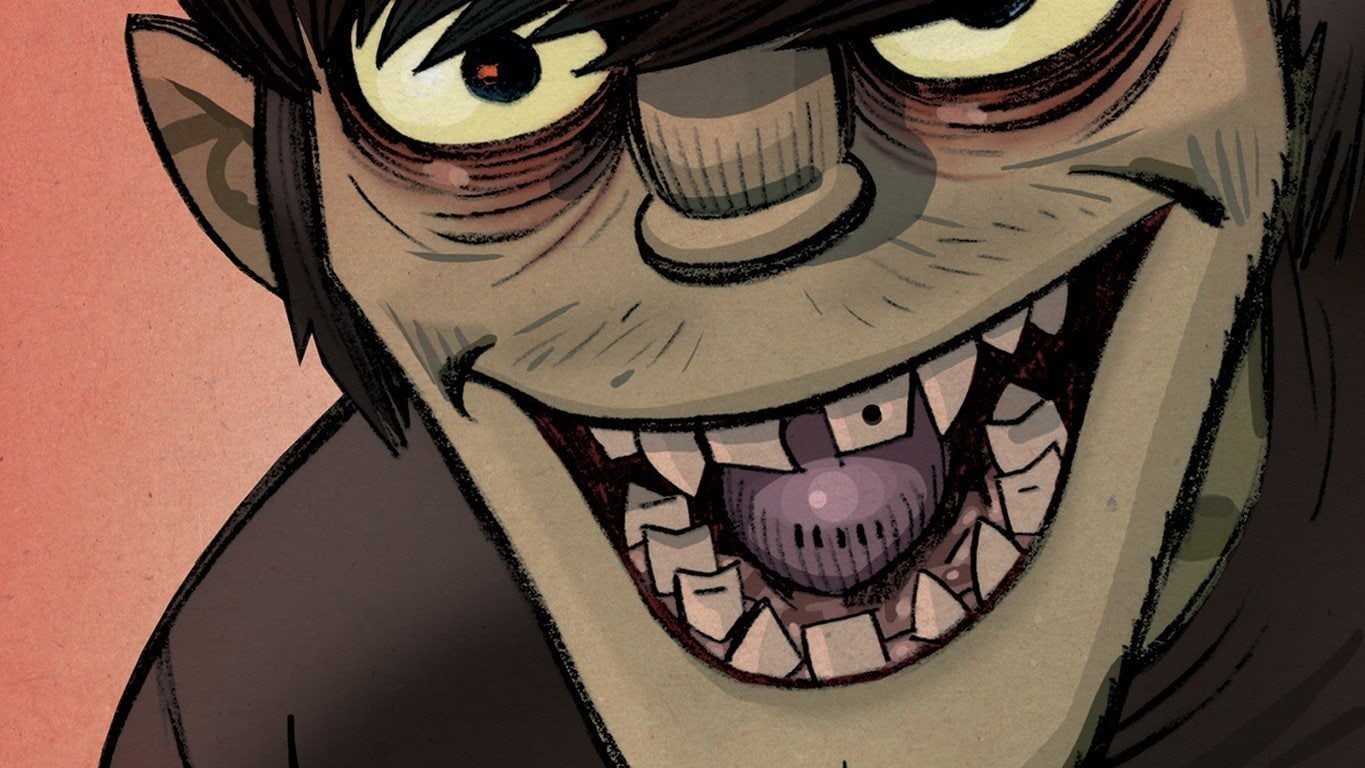 Gorillaz, music, 720P, Murdoc Niccals, HD Wallpaper