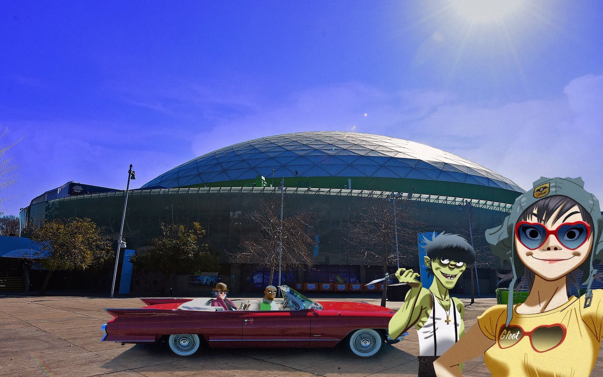Russel Hobbs, Murdoc Niccals, 2, Jamie Hewlett, 1080P, Noodle, Santiago De Chile, d, Gorillaz, HD Wallpaper